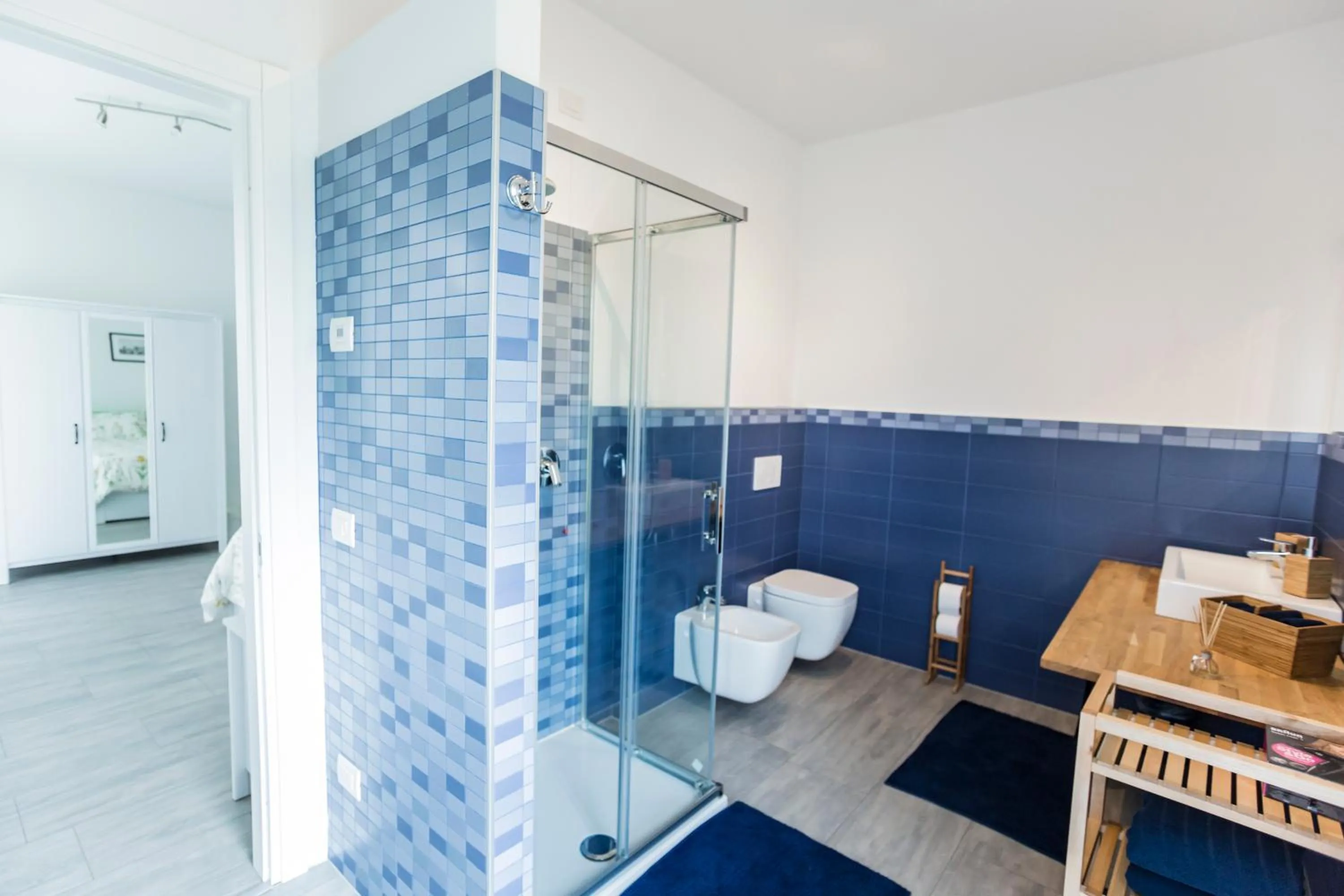 Shower in B&B LA CORTE SANTA MARIA