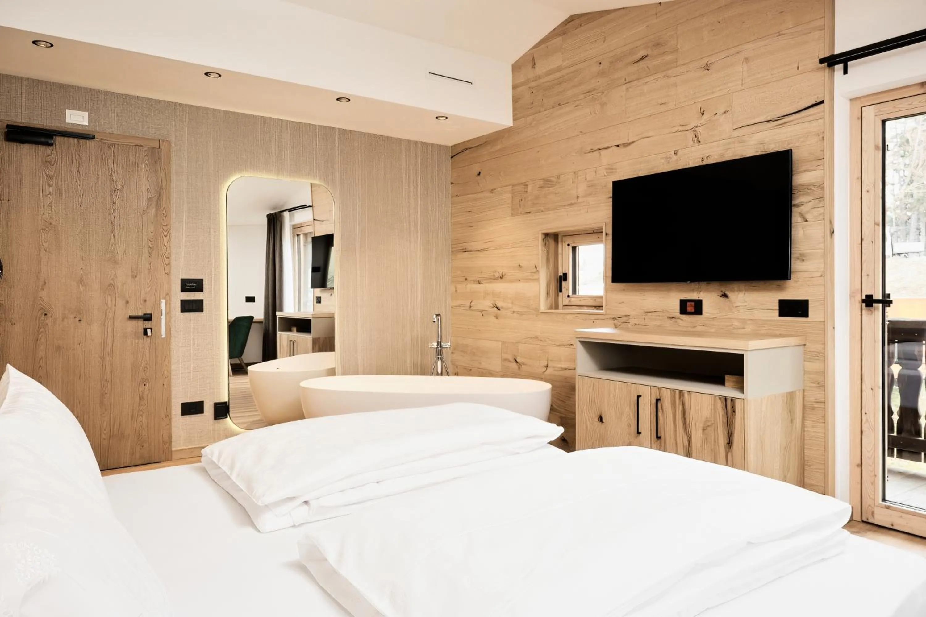 Bed in Pineta Nature Resort - Wellness & SPA