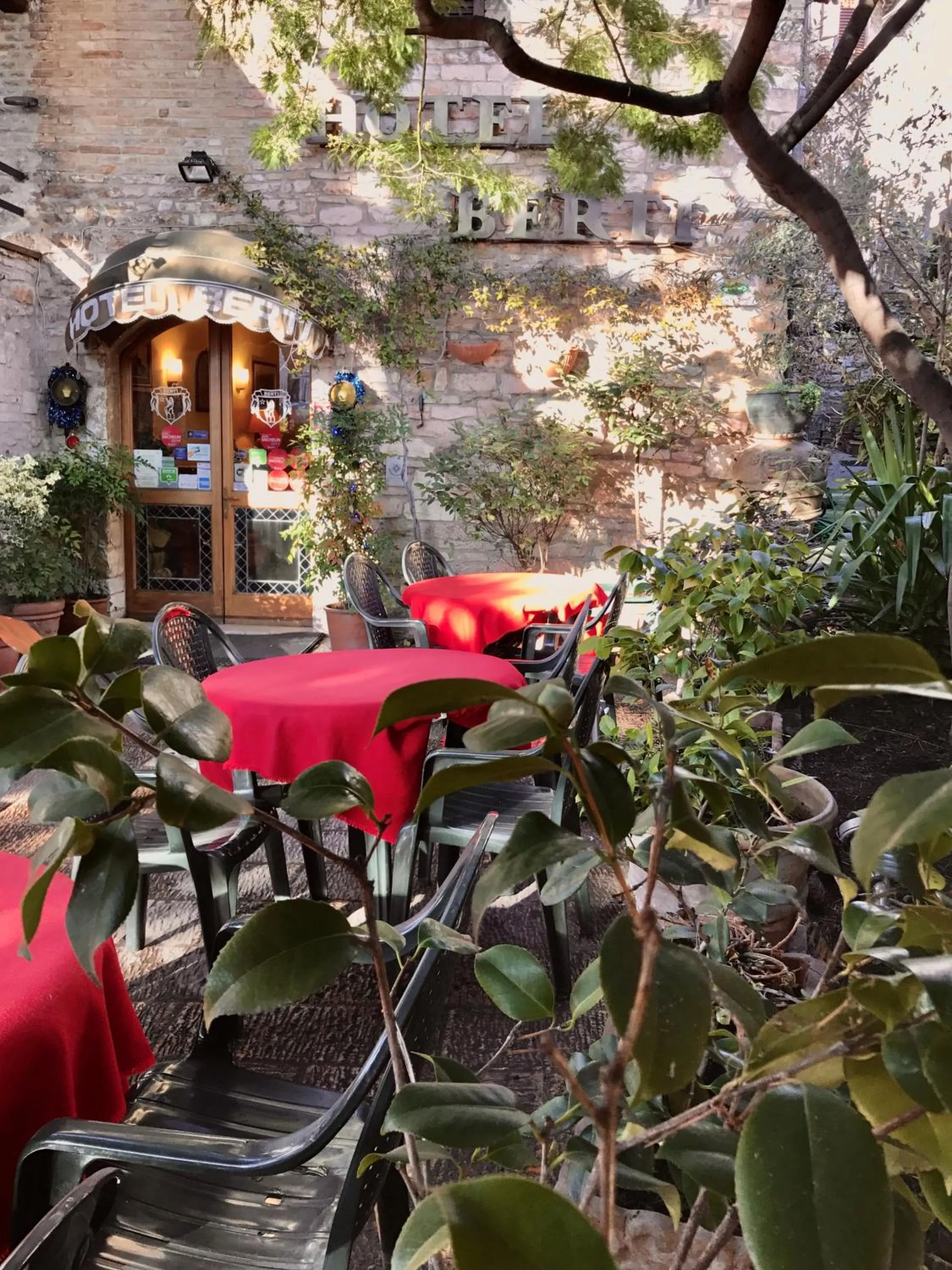 Facade/entrance in Hotel Berti