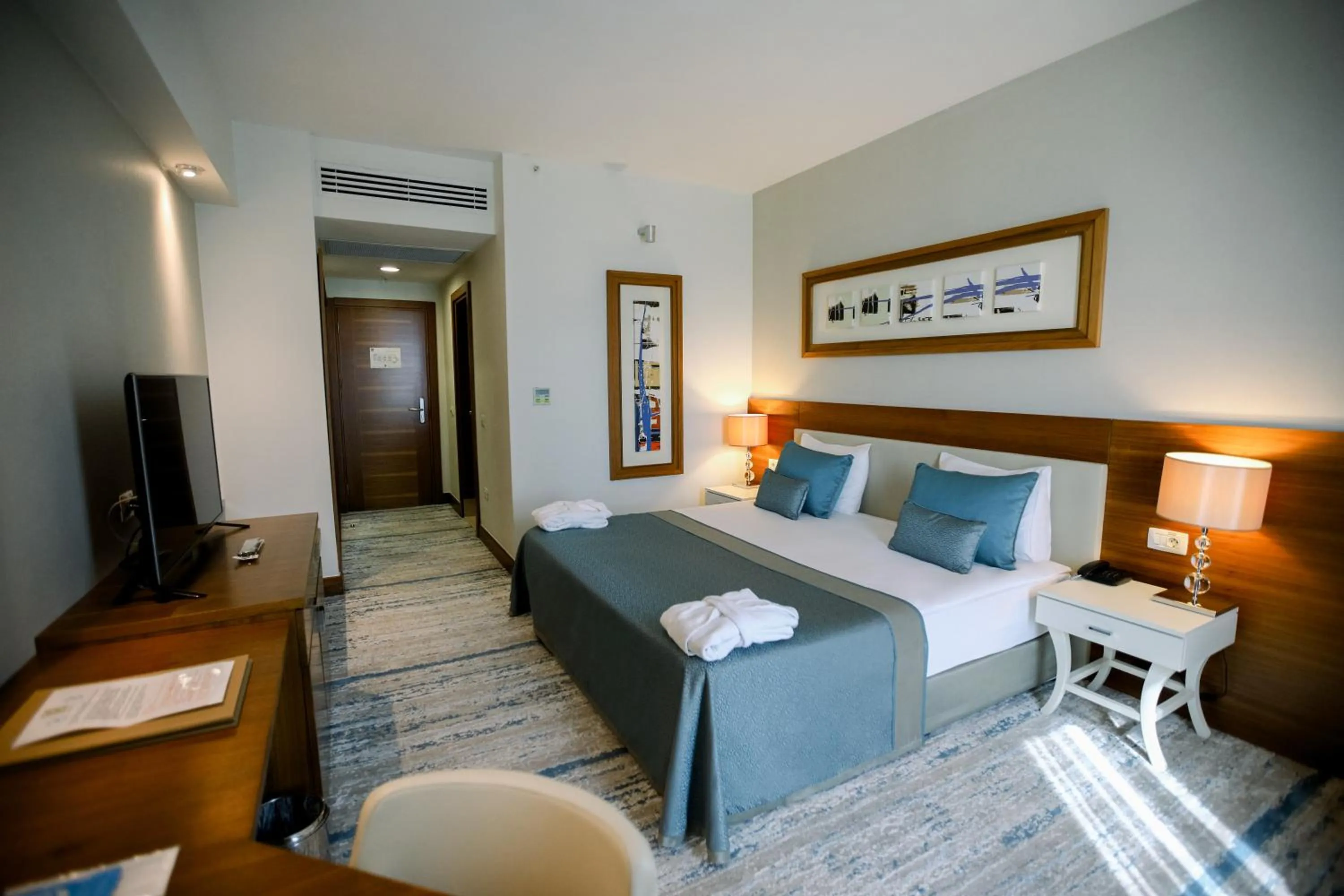 Bed in Baia Bursa Hotel