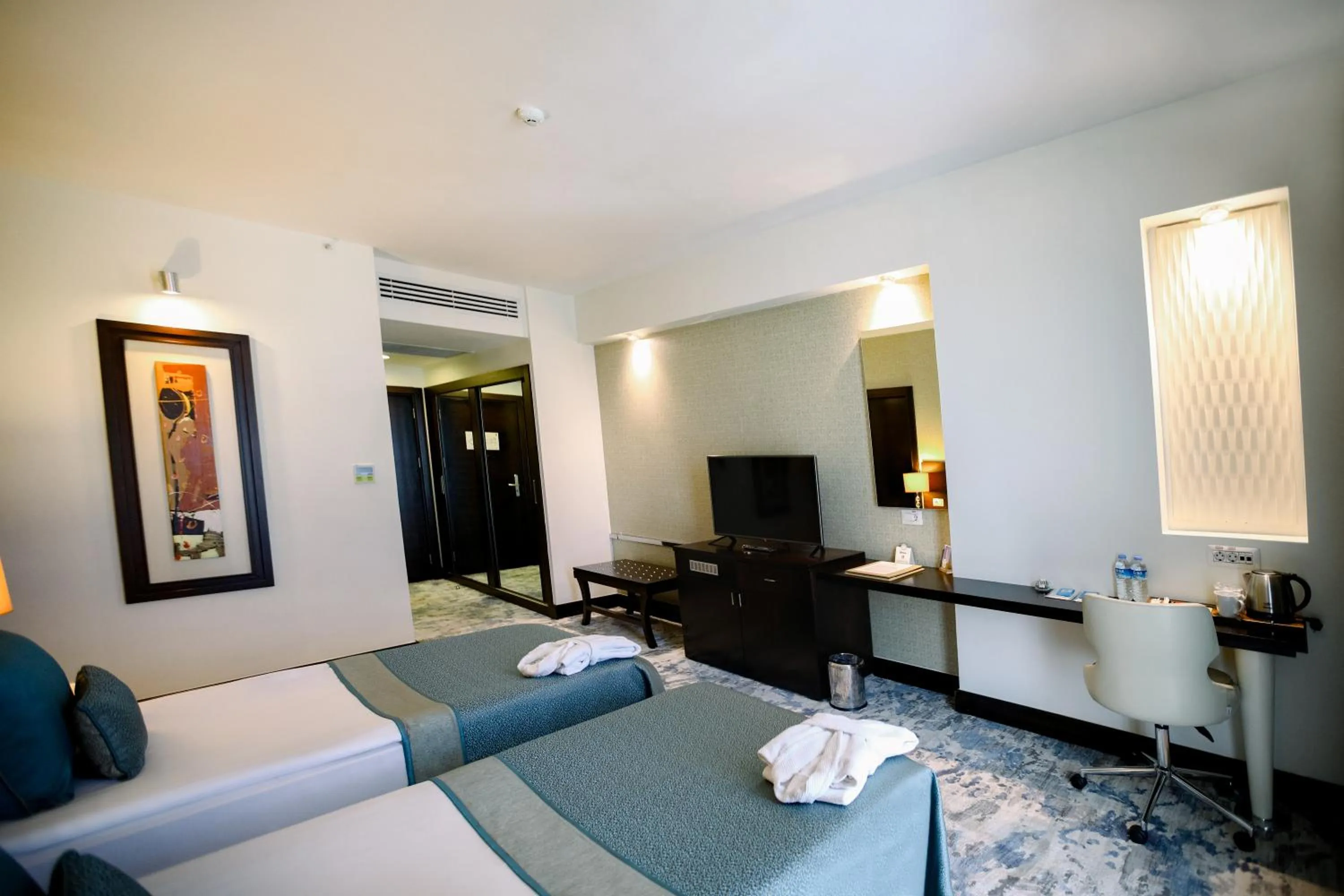 Bed in Baia Bursa Hotel