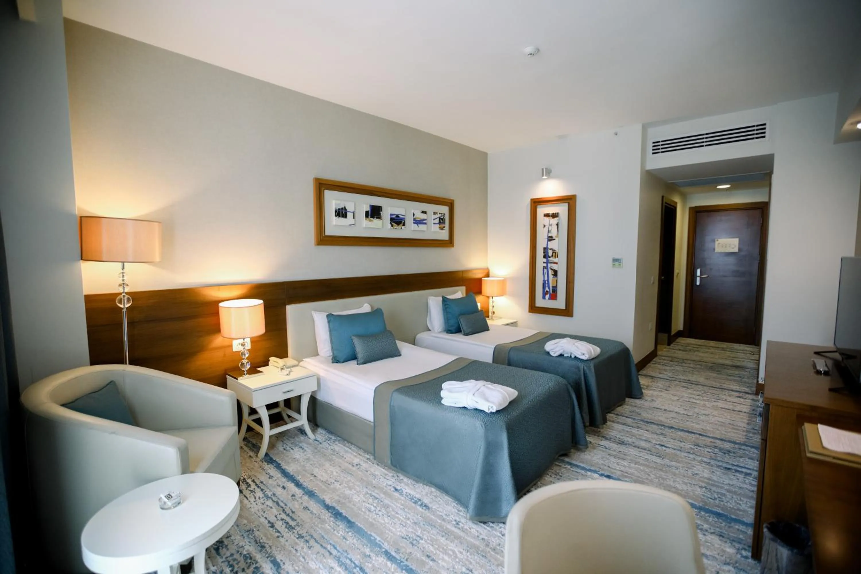 Bed in Baia Bursa Hotel