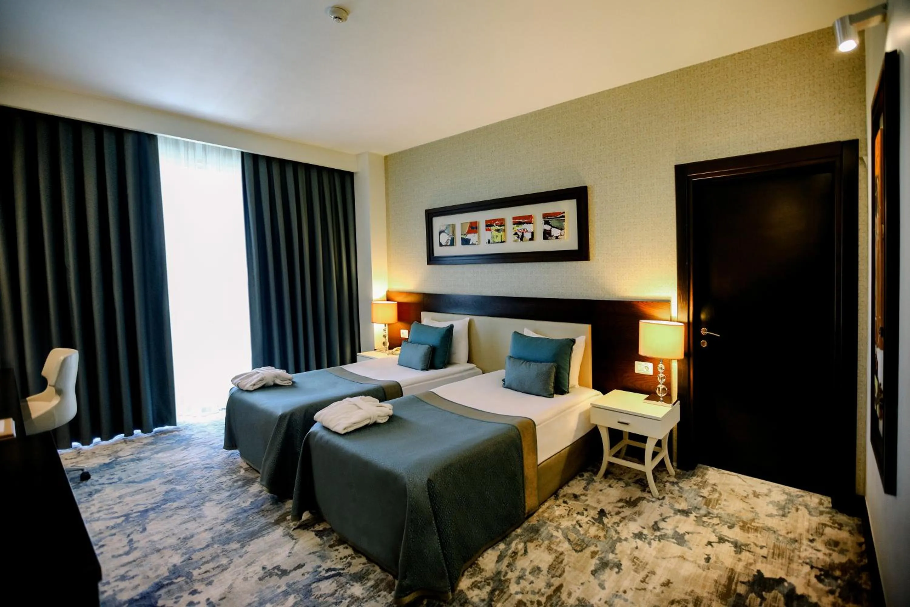 Bed in Baia Bursa Hotel