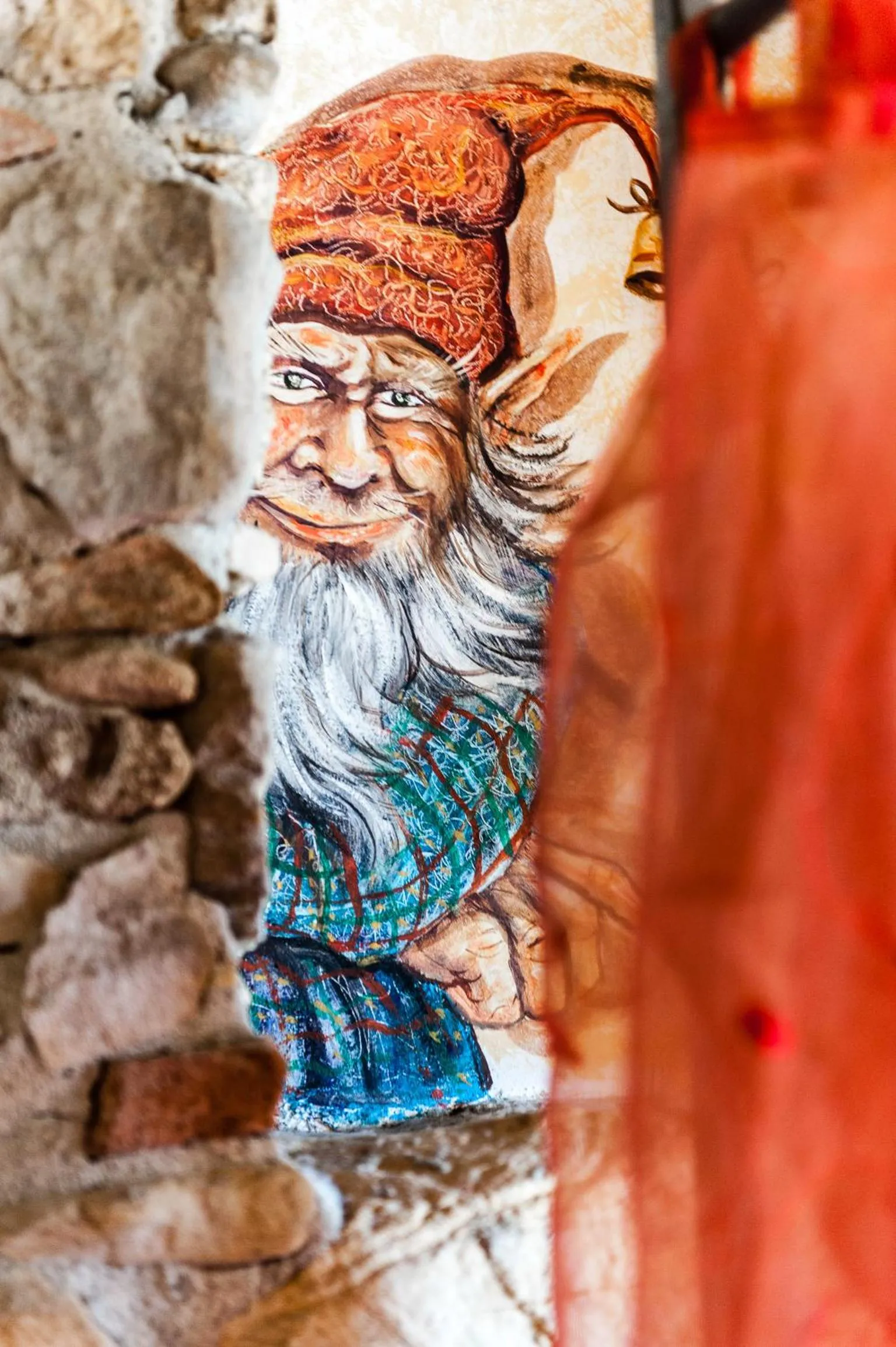 Decorative detail in Corte Dei Folletti