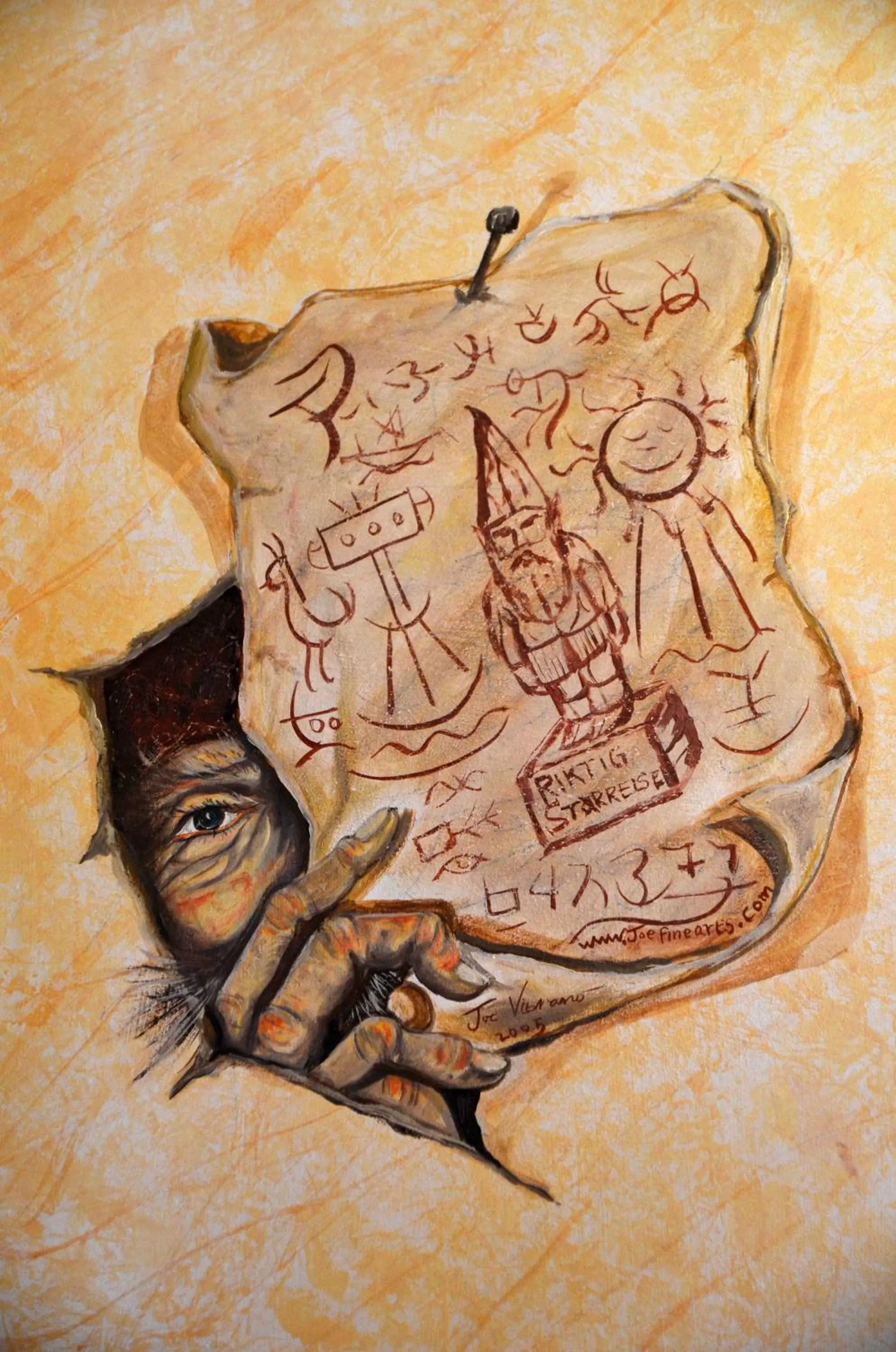 Decorative detail in Corte Dei Folletti