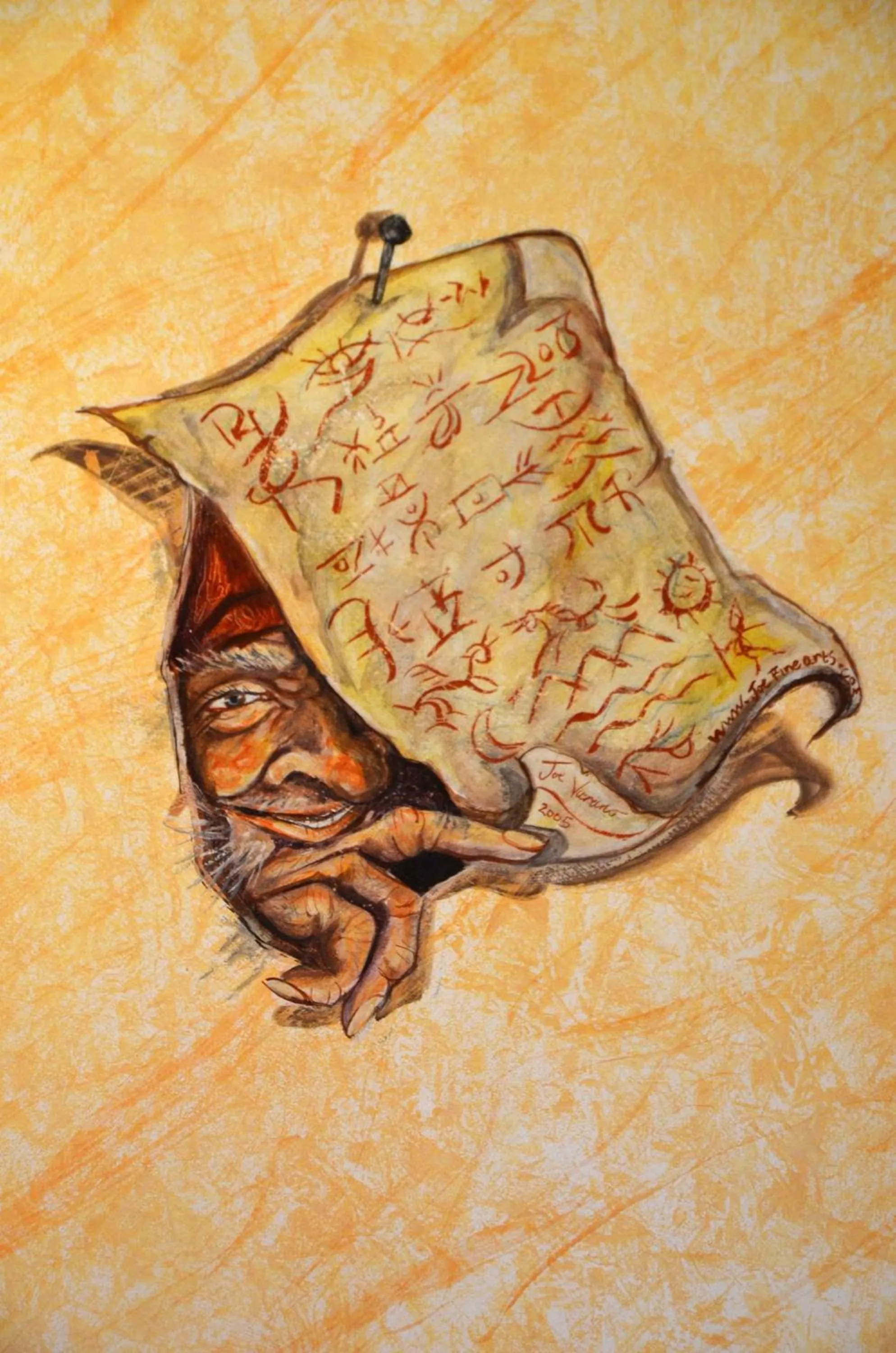 Decorative detail in Corte Dei Folletti