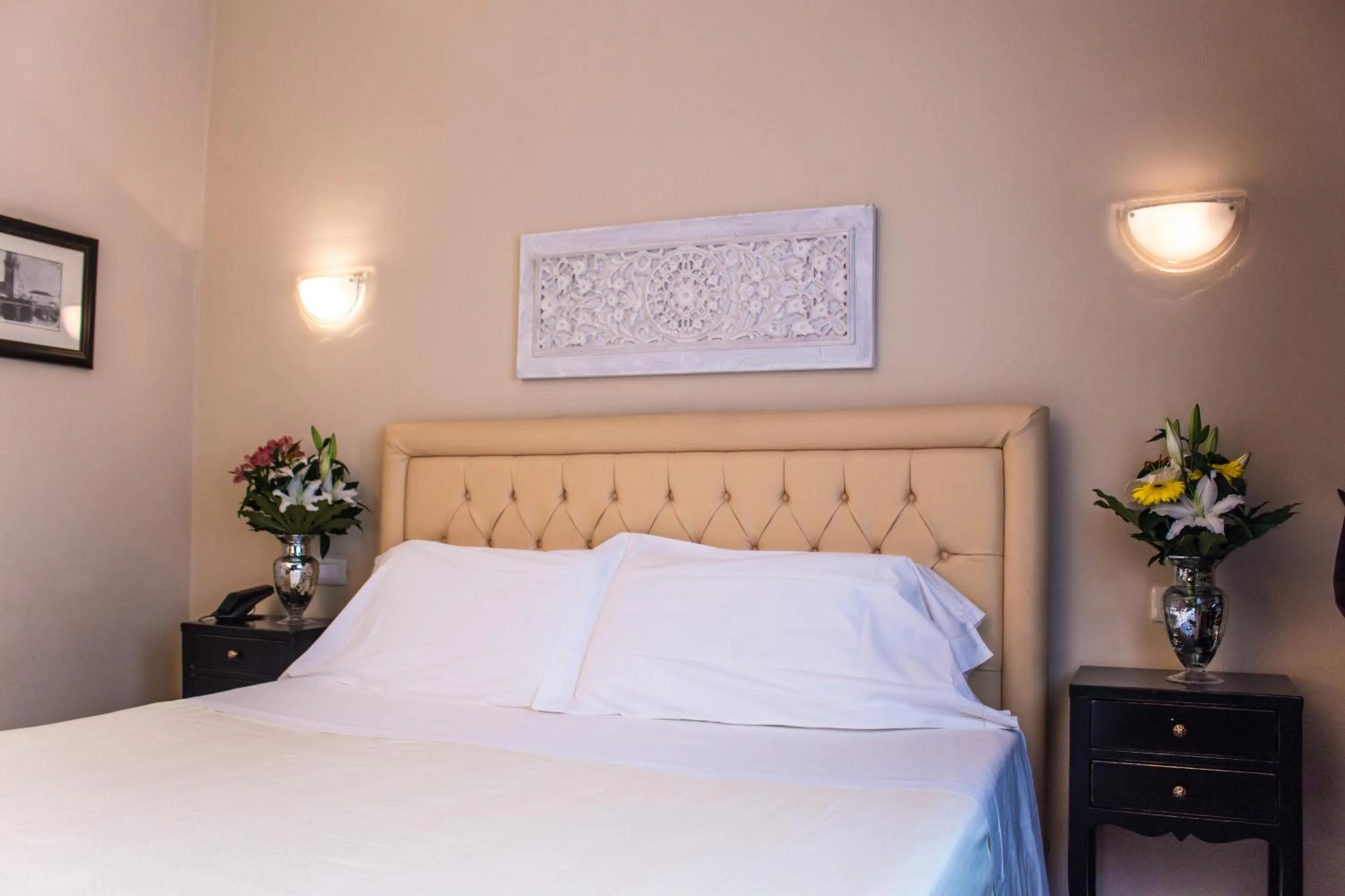 Bed in Hotel Patavium