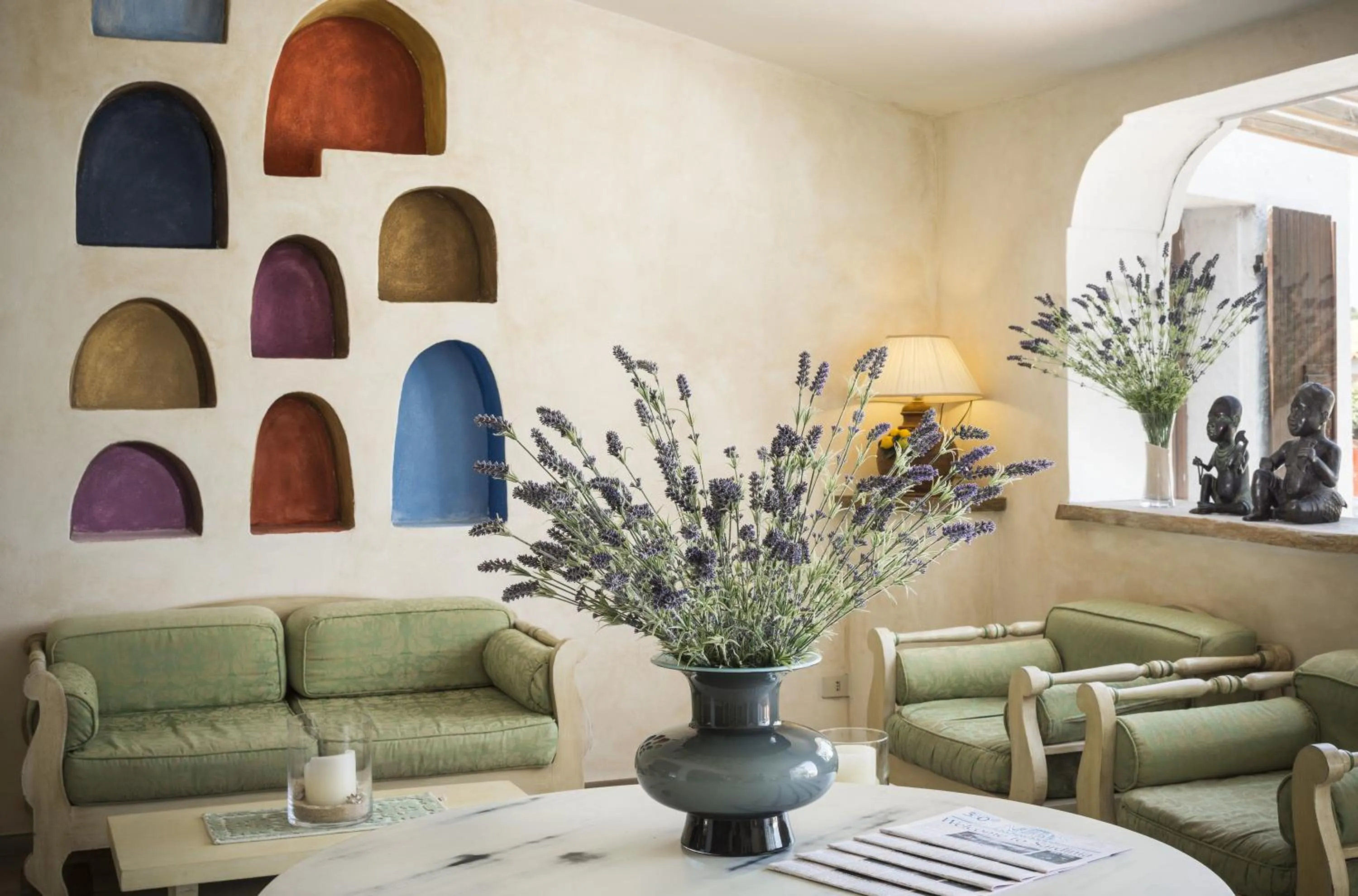 Lobby or reception in Hotel La Bisaccia