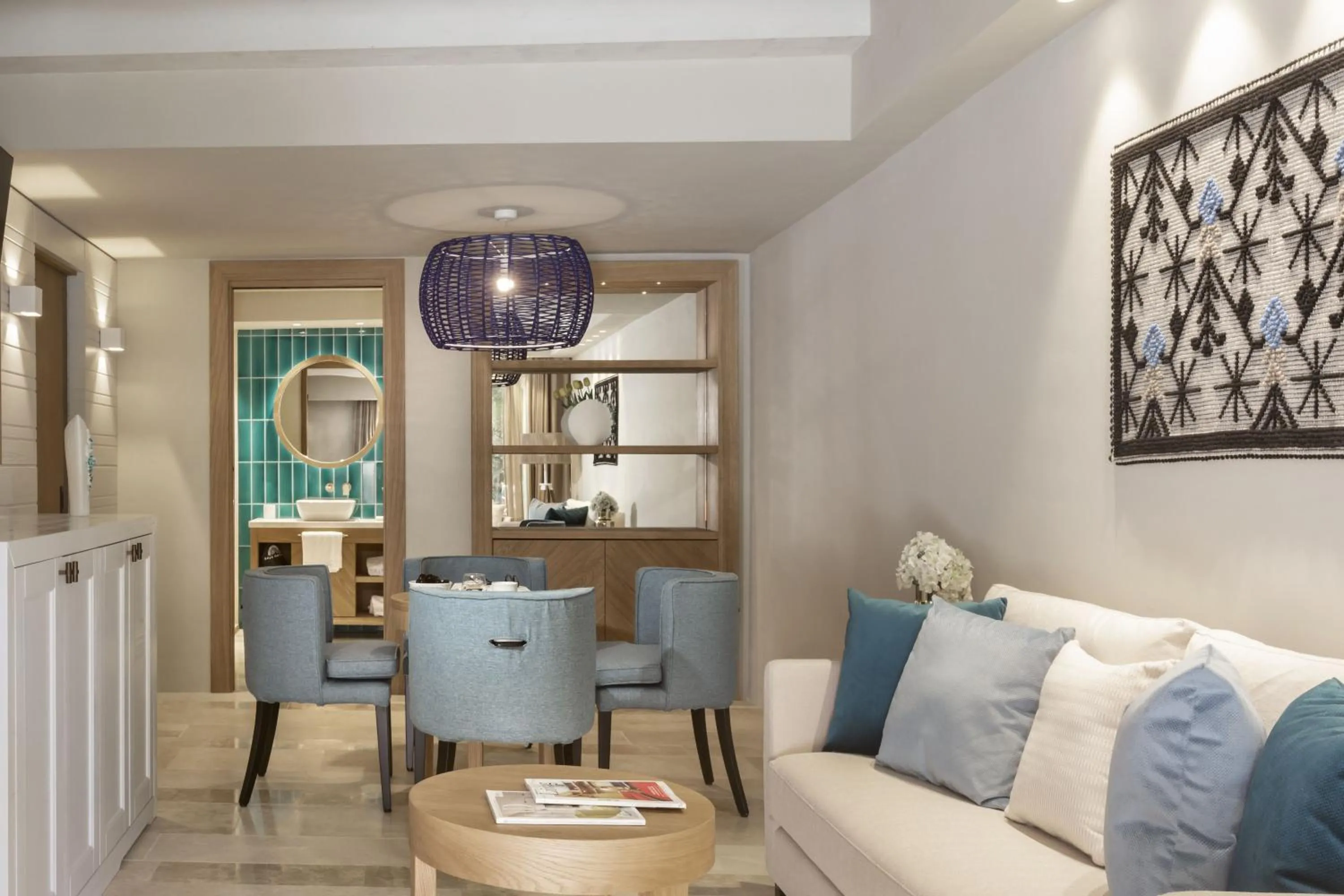 Living room in Hotel La Bisaccia