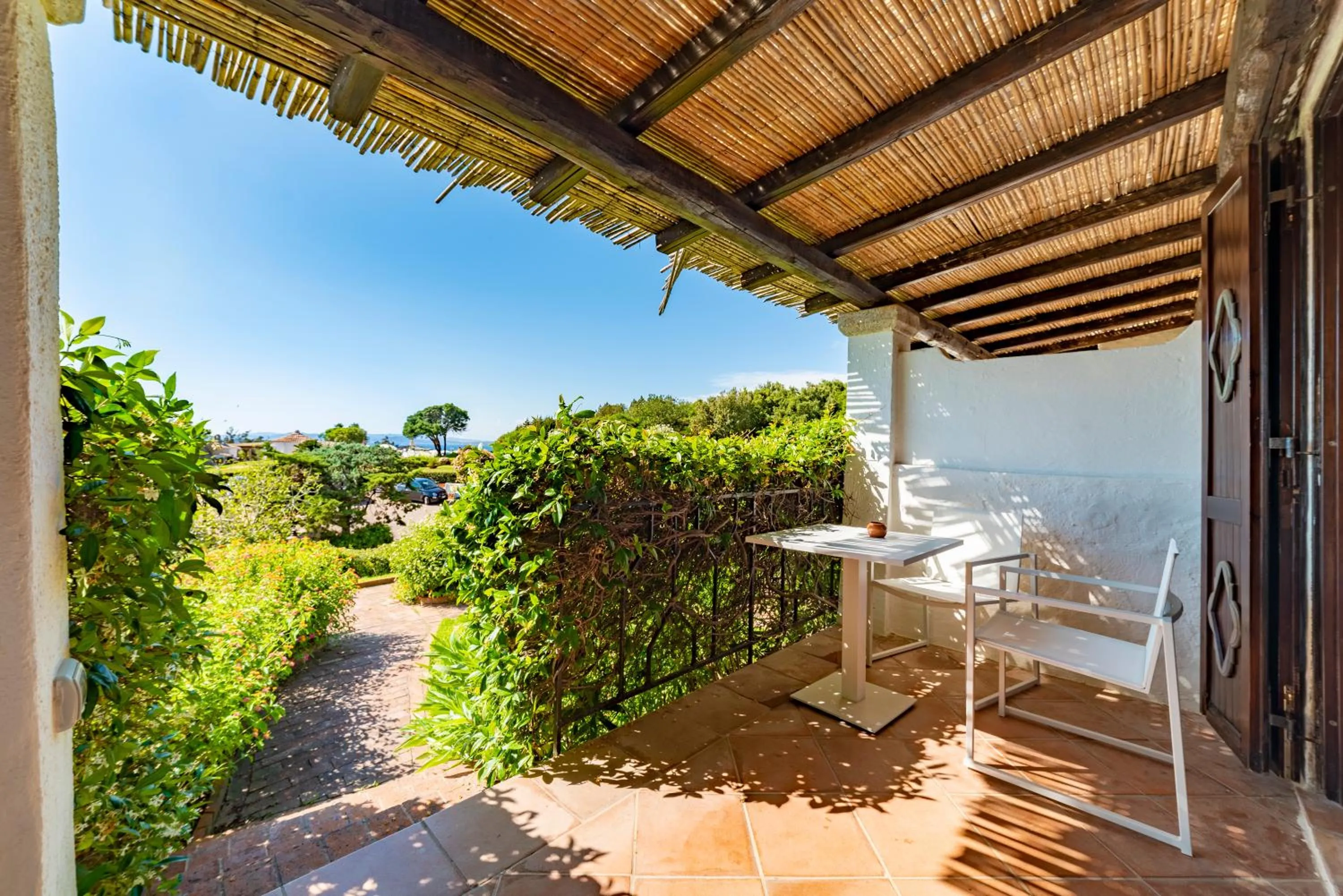 Patio in Hotel La Bisaccia