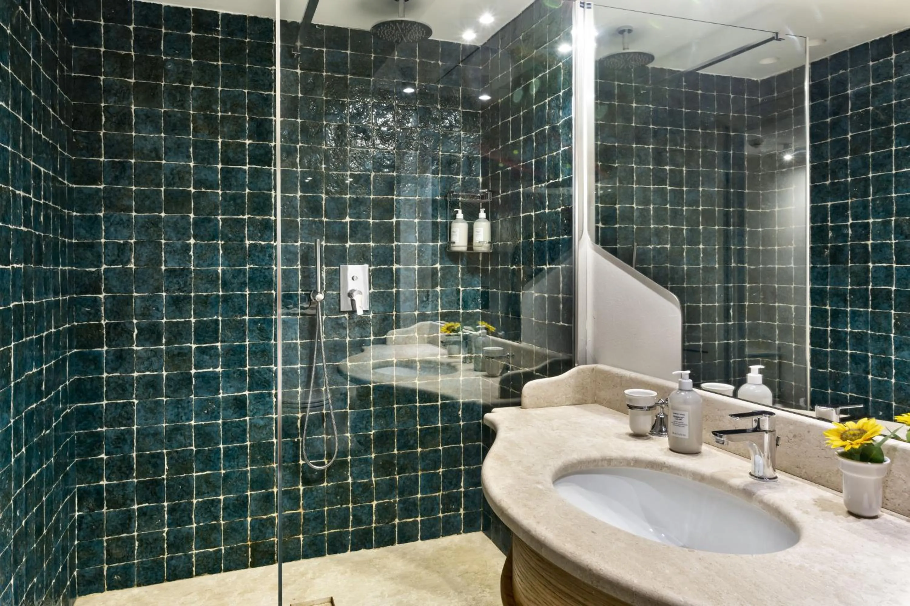 Bathroom in Hotel La Bisaccia