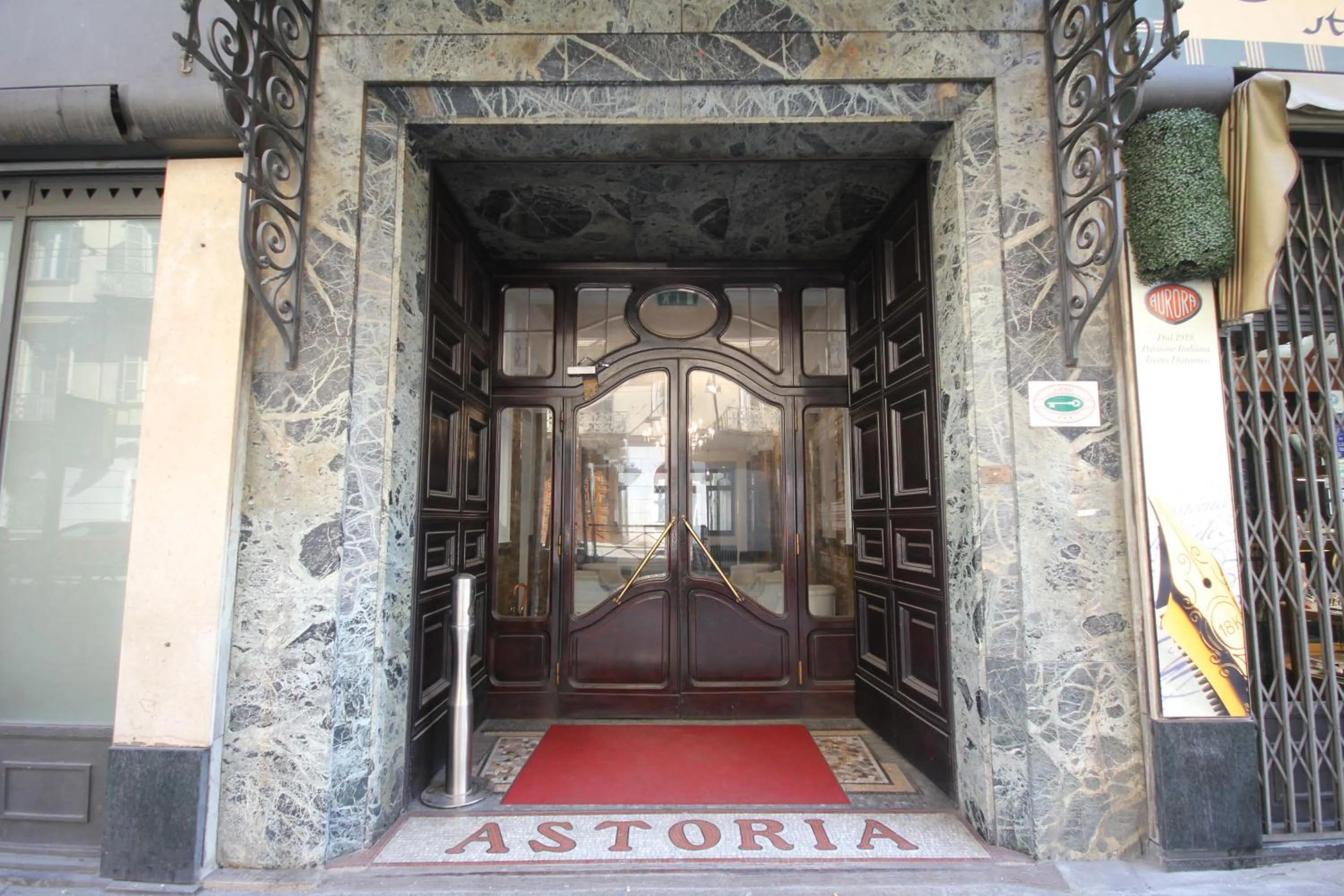 Property building in Hotel Astoria