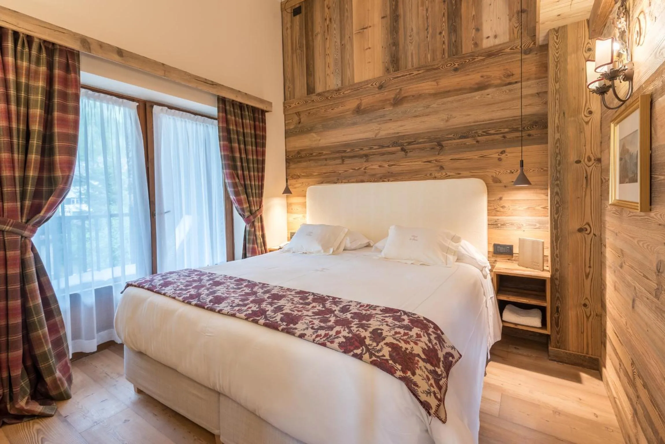 Bed in Auberge de La Maison