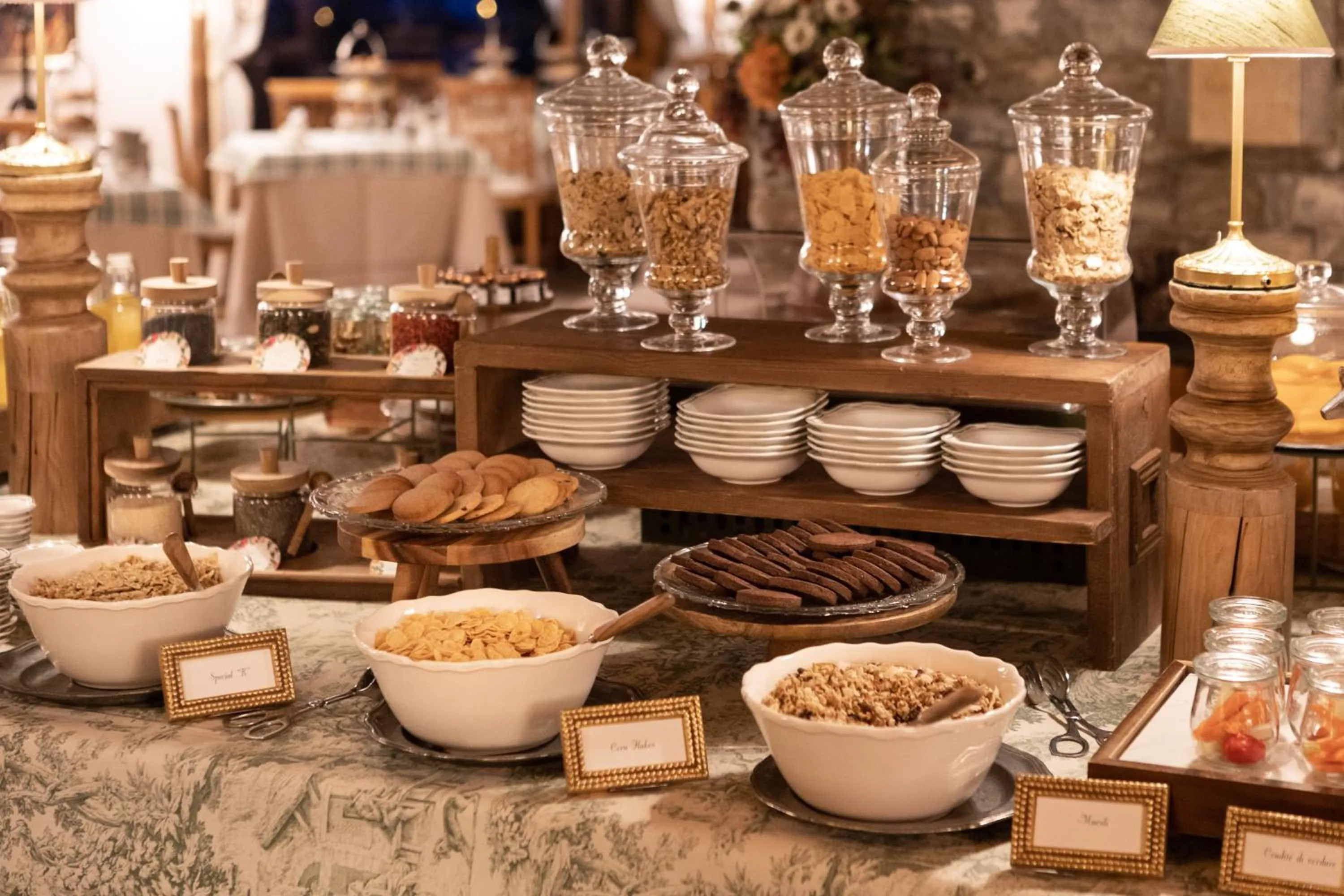 Food and drinks in Auberge de La Maison