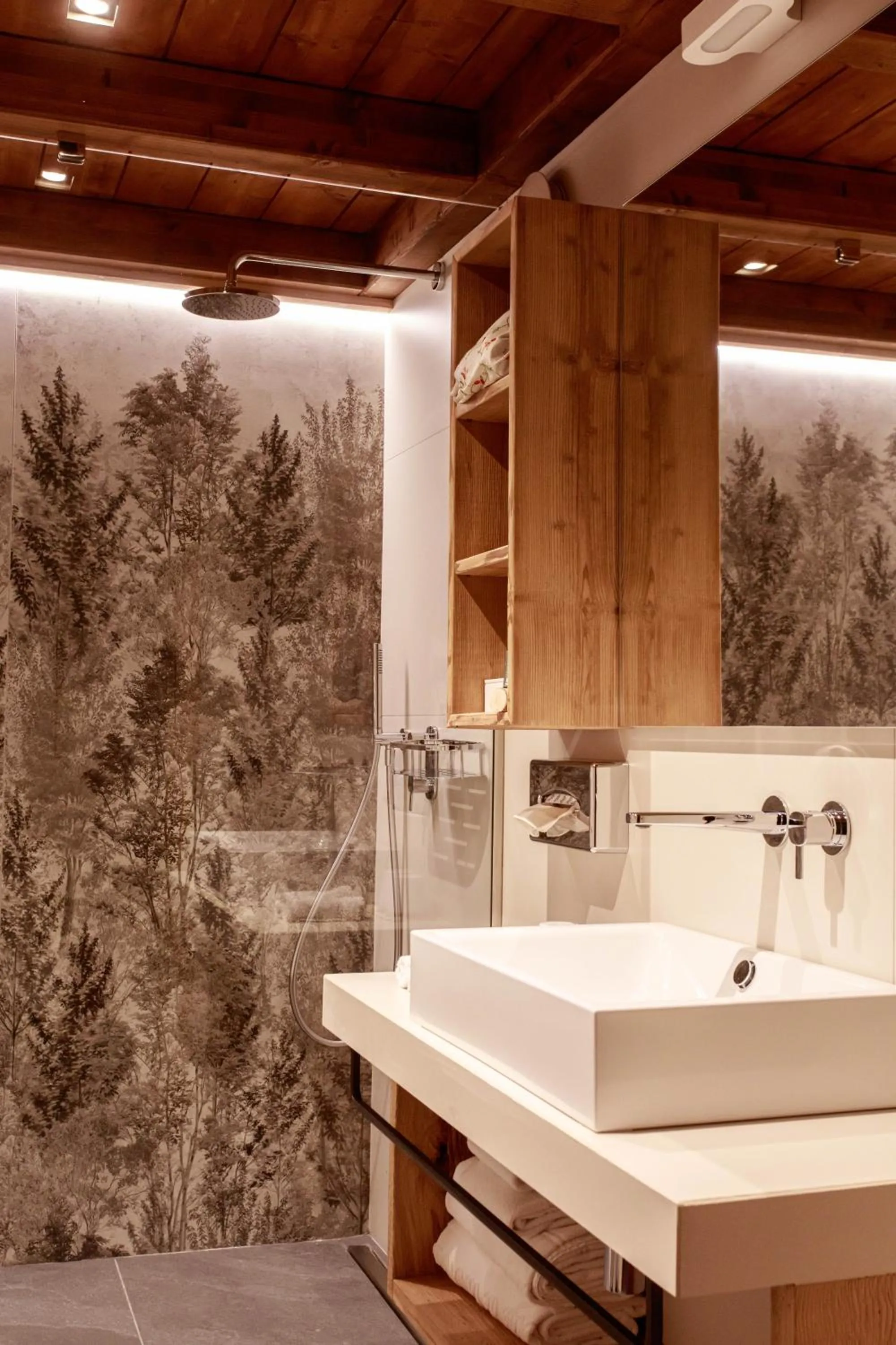 Shower in Auberge de La Maison