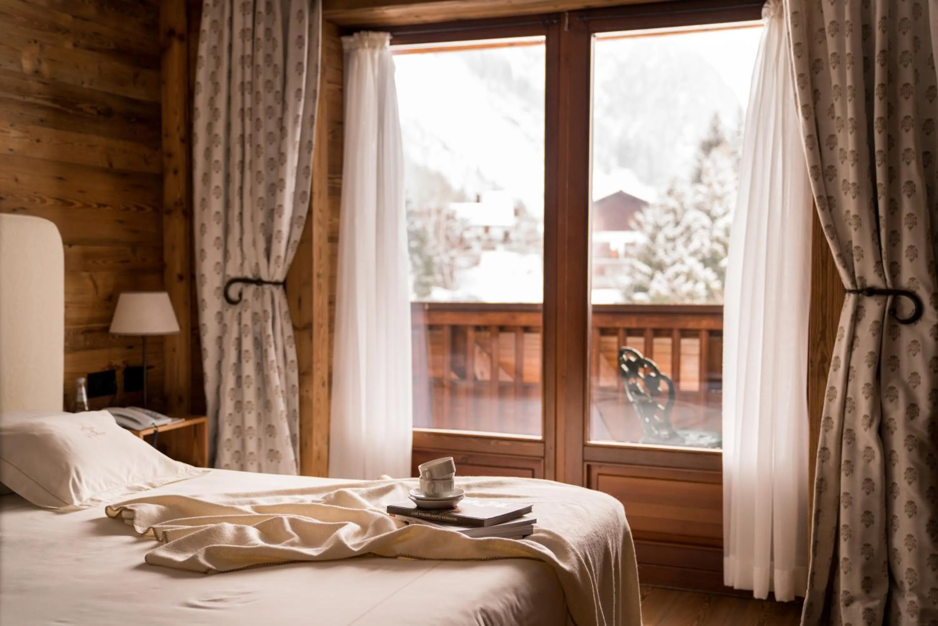 Bed in Auberge de La Maison