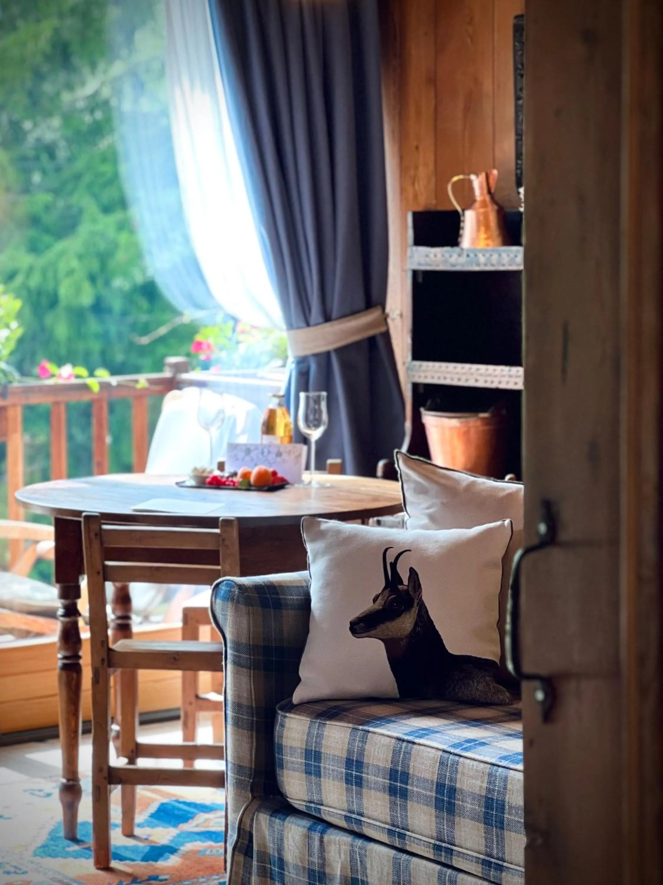 View (from property/room) in Auberge de La Maison