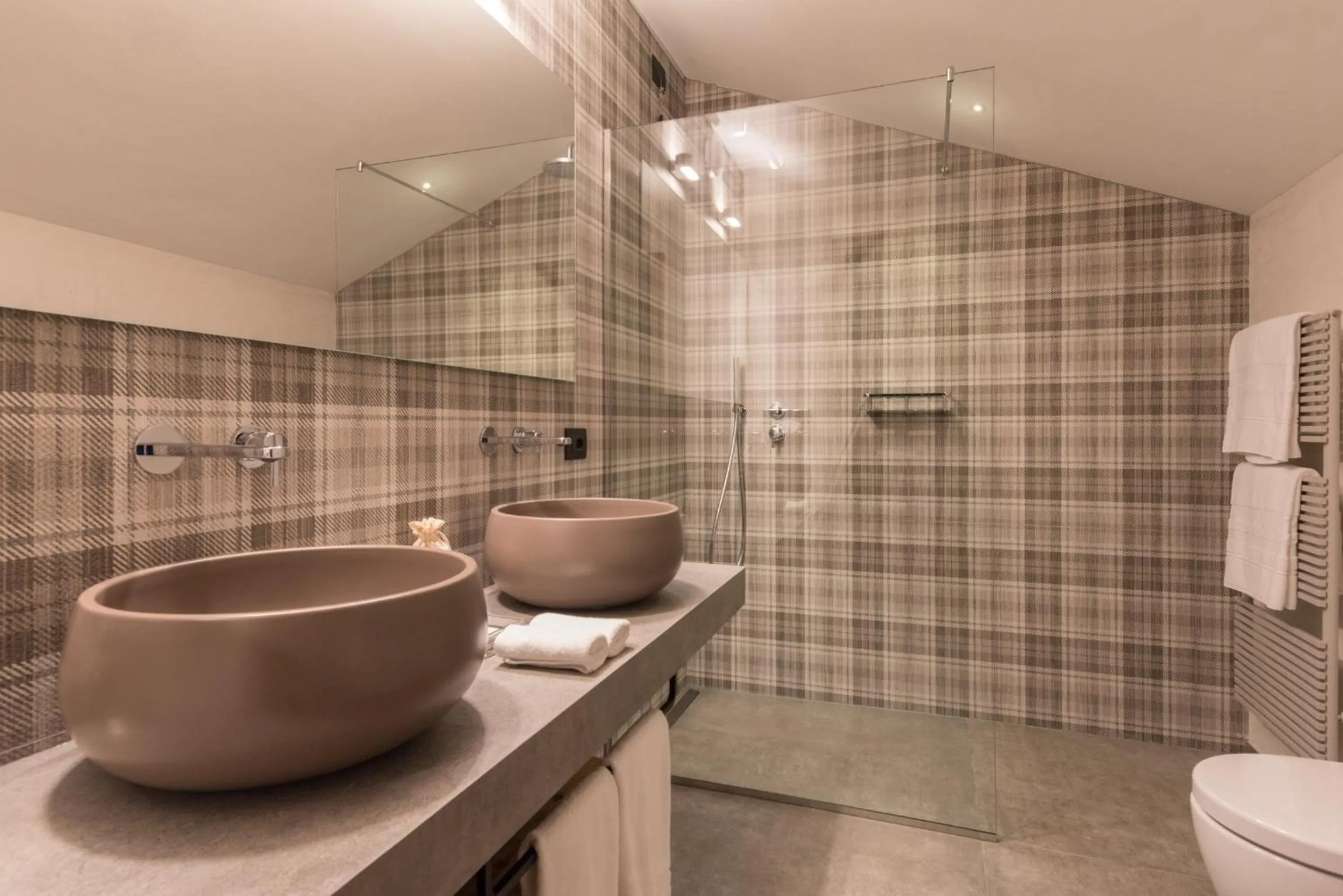 Shower in Auberge de La Maison