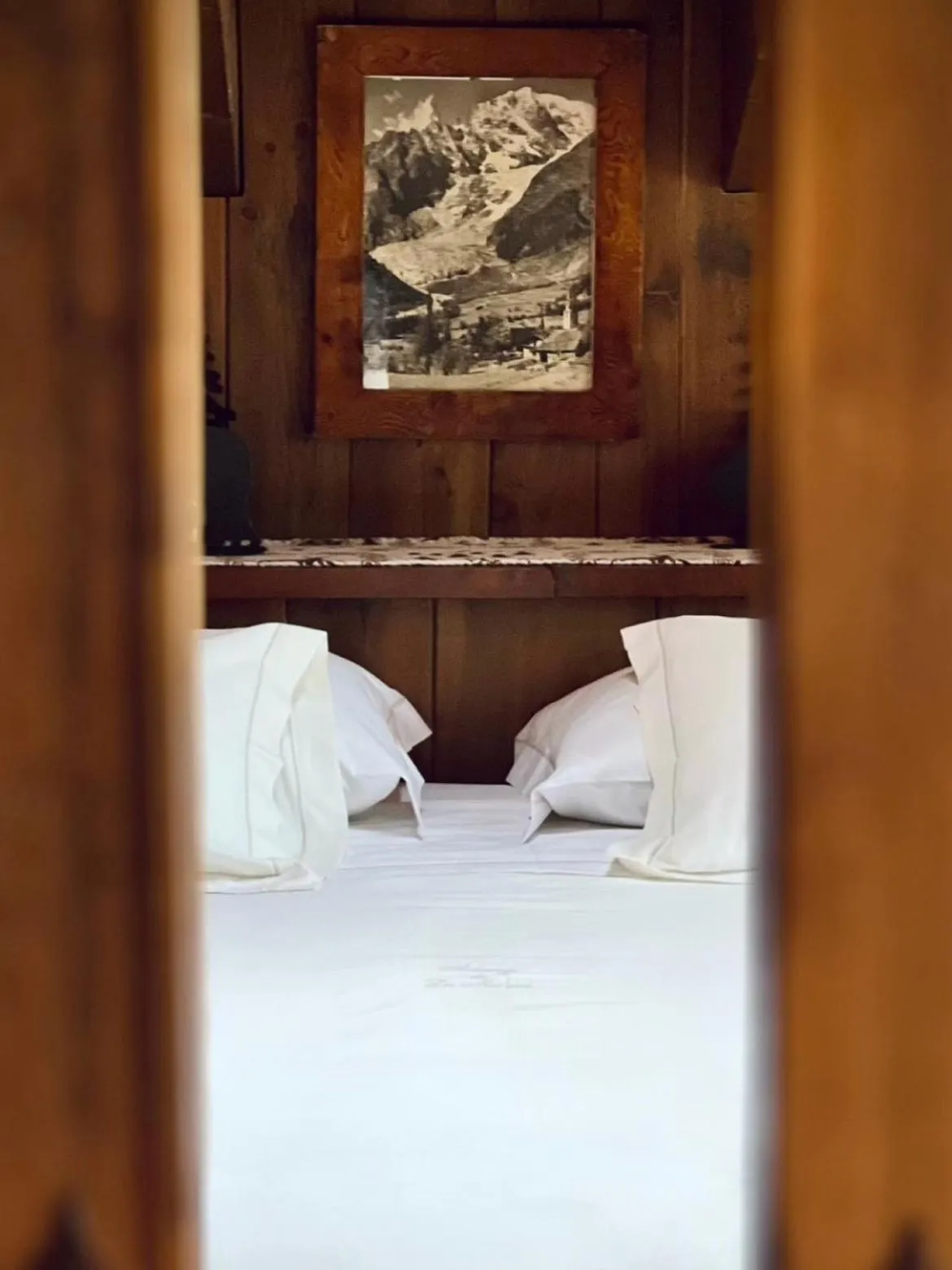 Bed in Auberge de La Maison