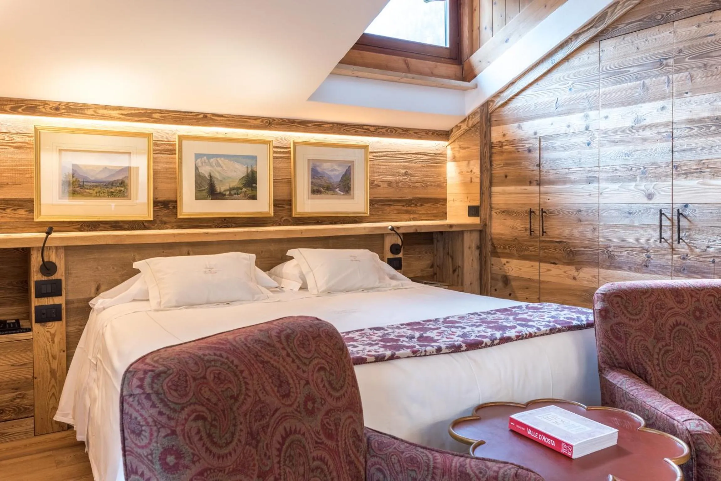 Bed in Auberge de La Maison