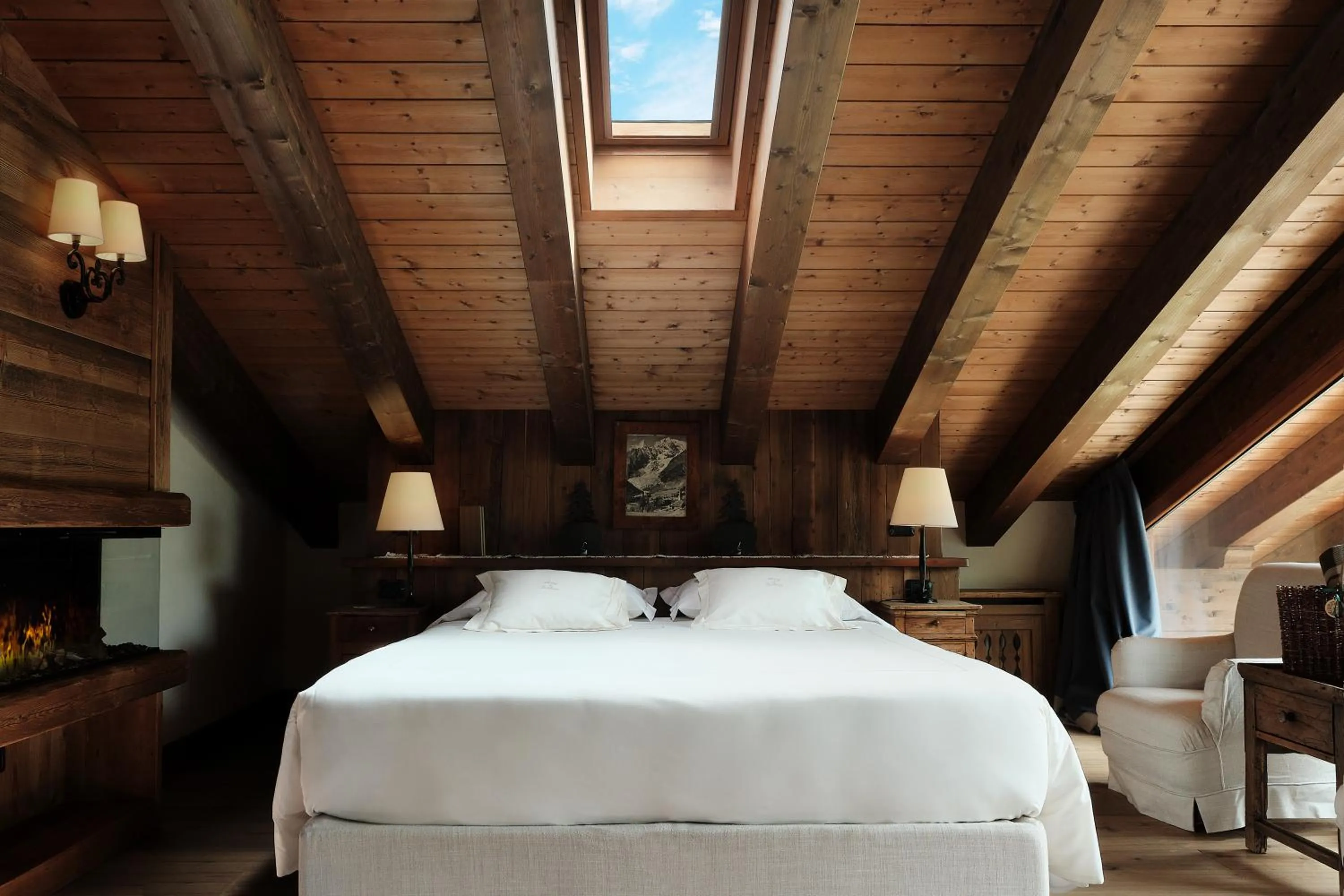 Bed in Auberge de La Maison