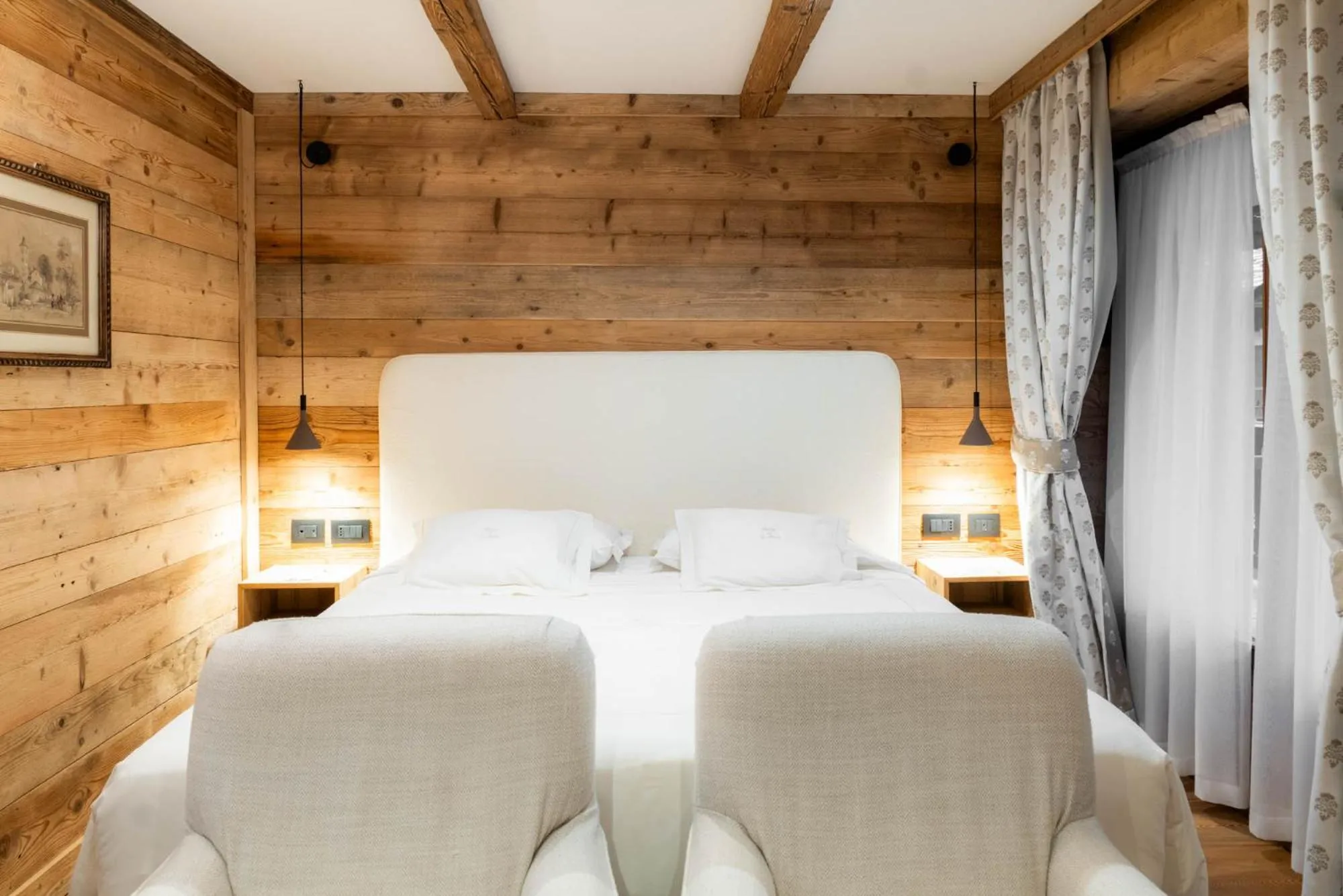 Bed in Auberge de La Maison