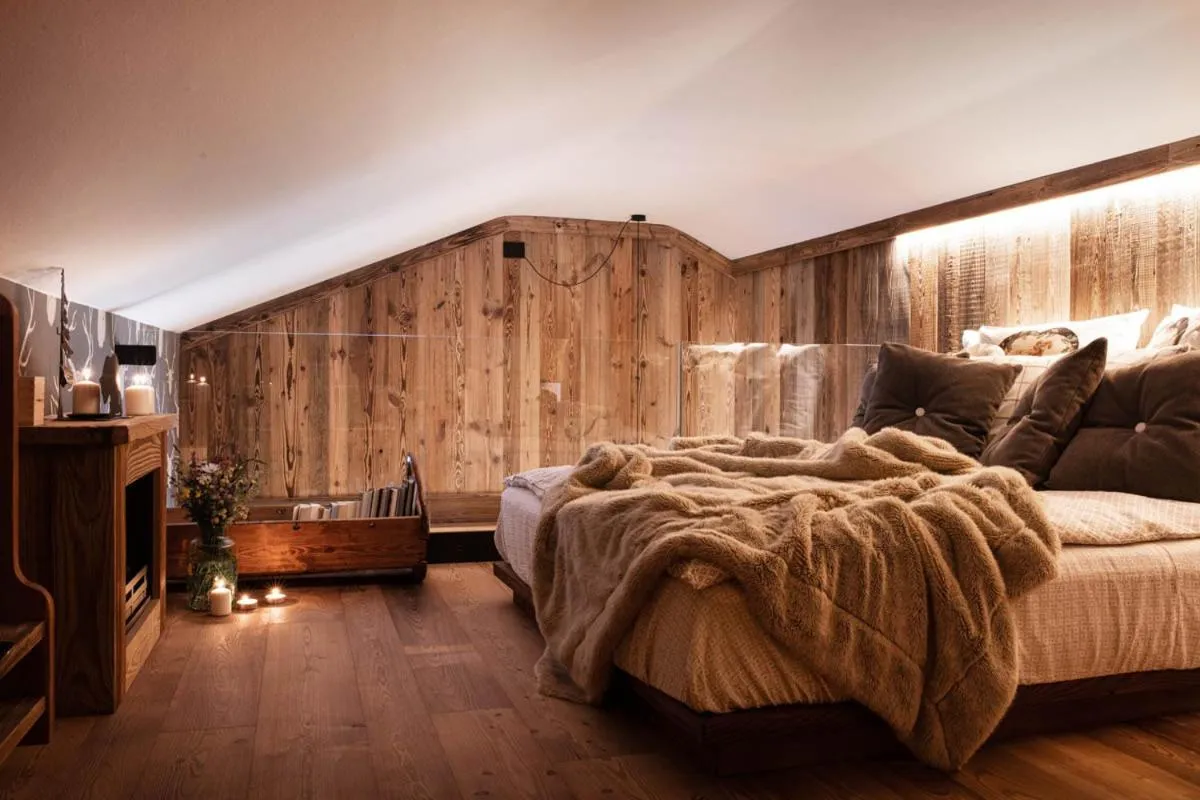 Bed in Auberge de La Maison