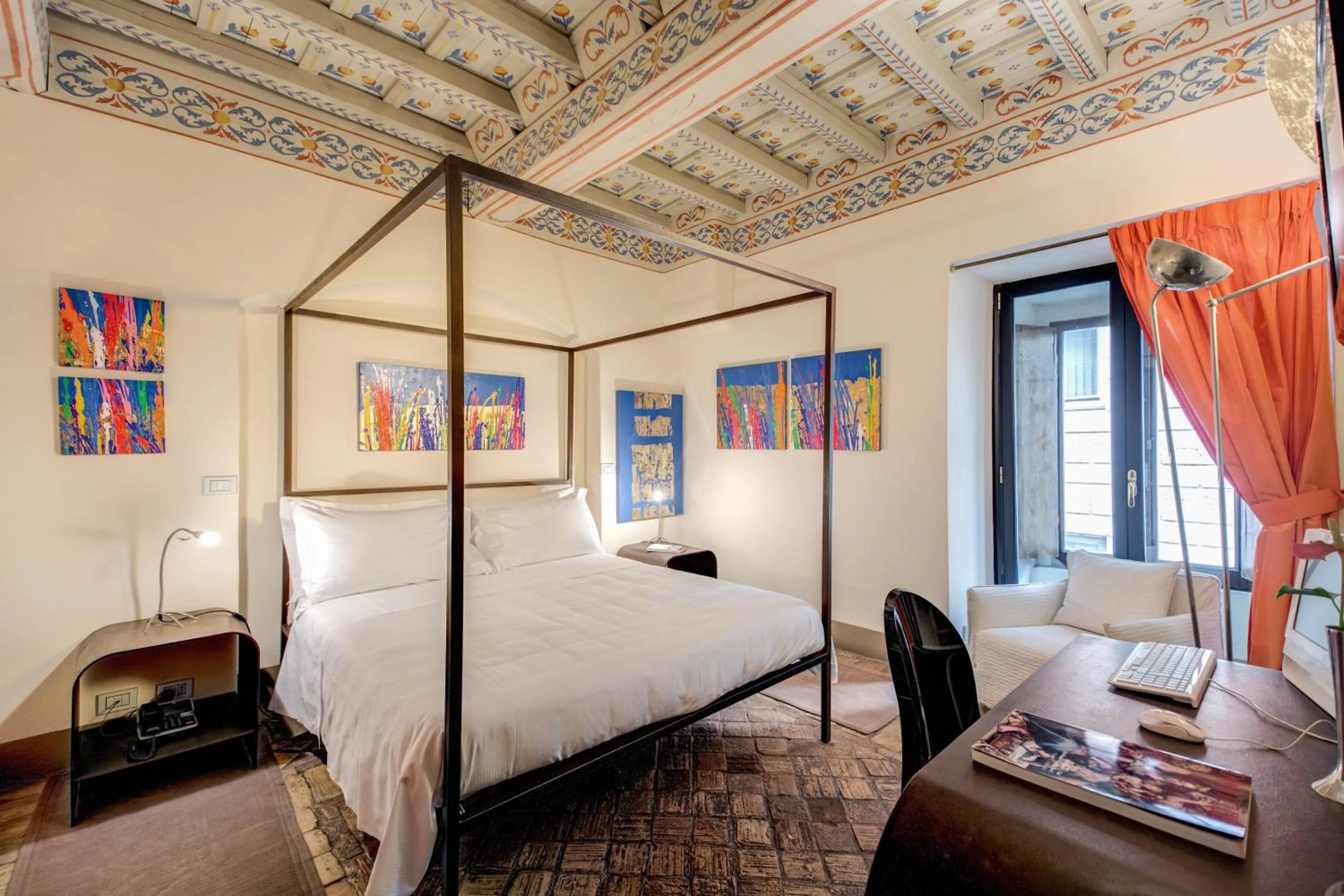 Bedroom, Bed in Residenza Torre Colonna