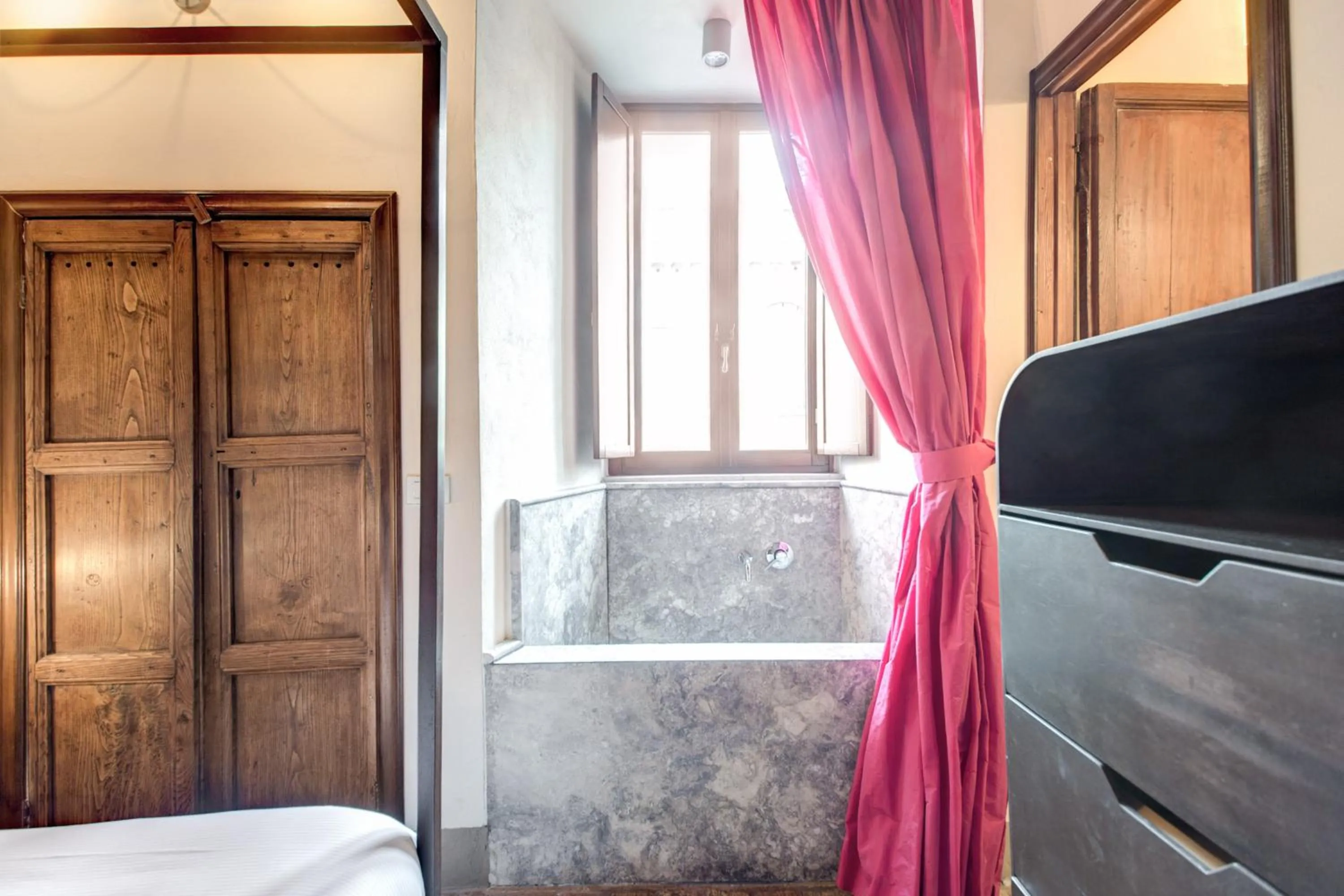 Decorative detail, Bed in Residenza Torre Colonna