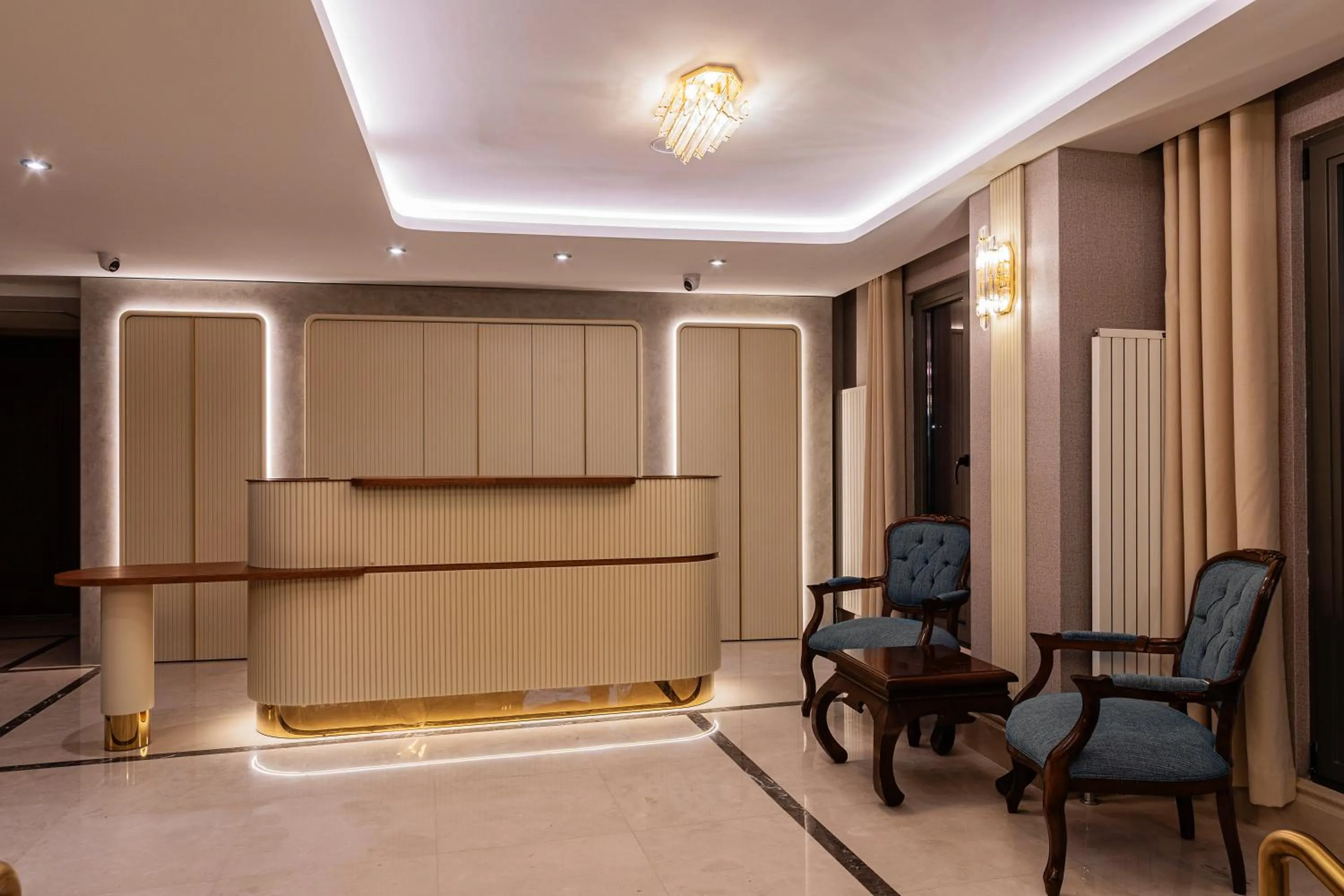 Lobby or reception in Triton Hotel