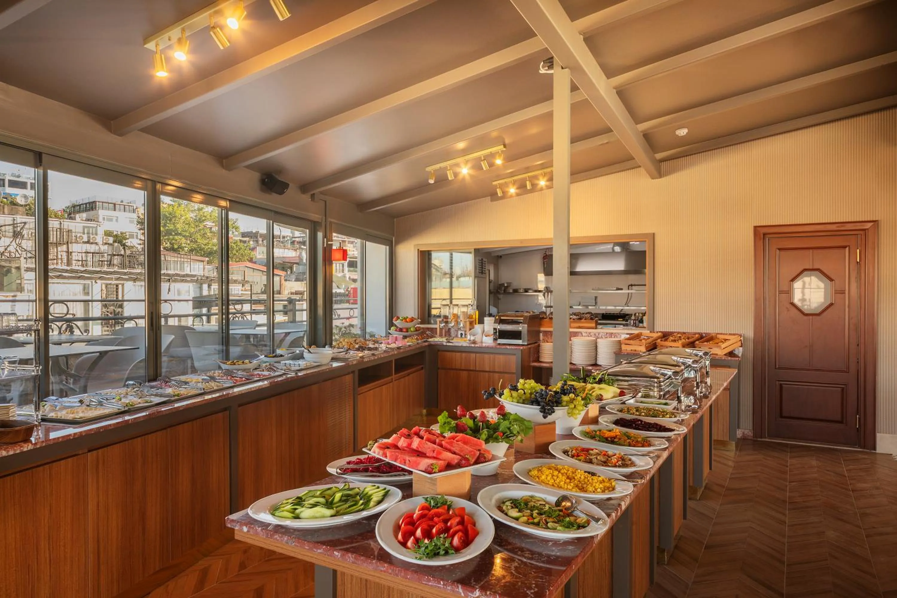 Breakfast in Triton Hotel