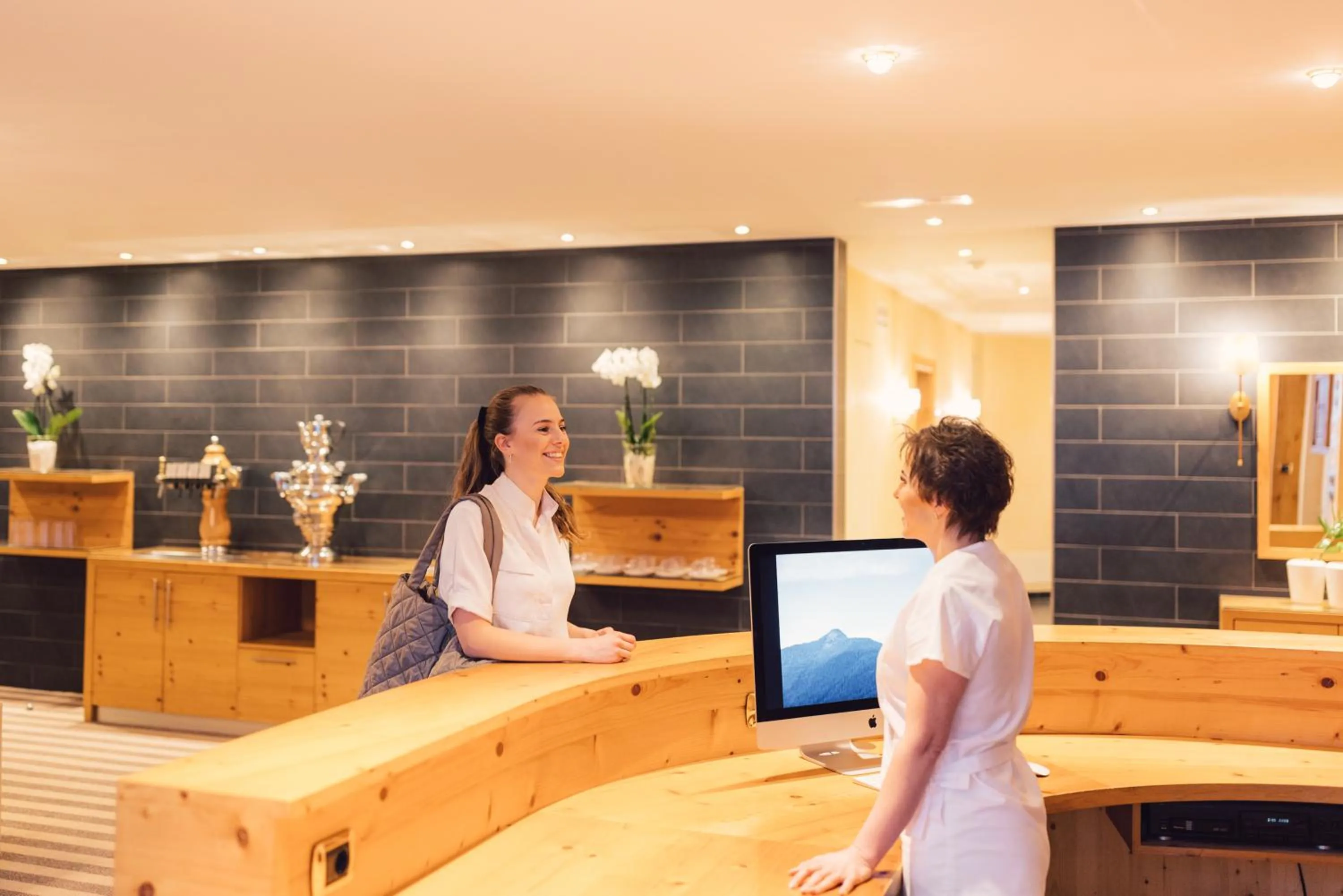 People in Alpenpalace Luxury Hideaway & Spa Retreat