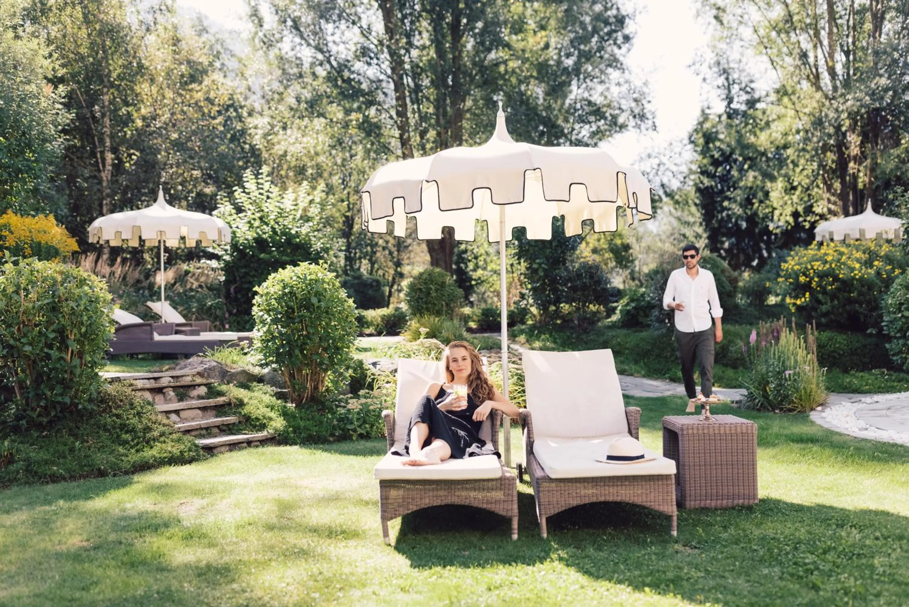 People in Alpenpalace Luxury Hideaway & Spa Retreat