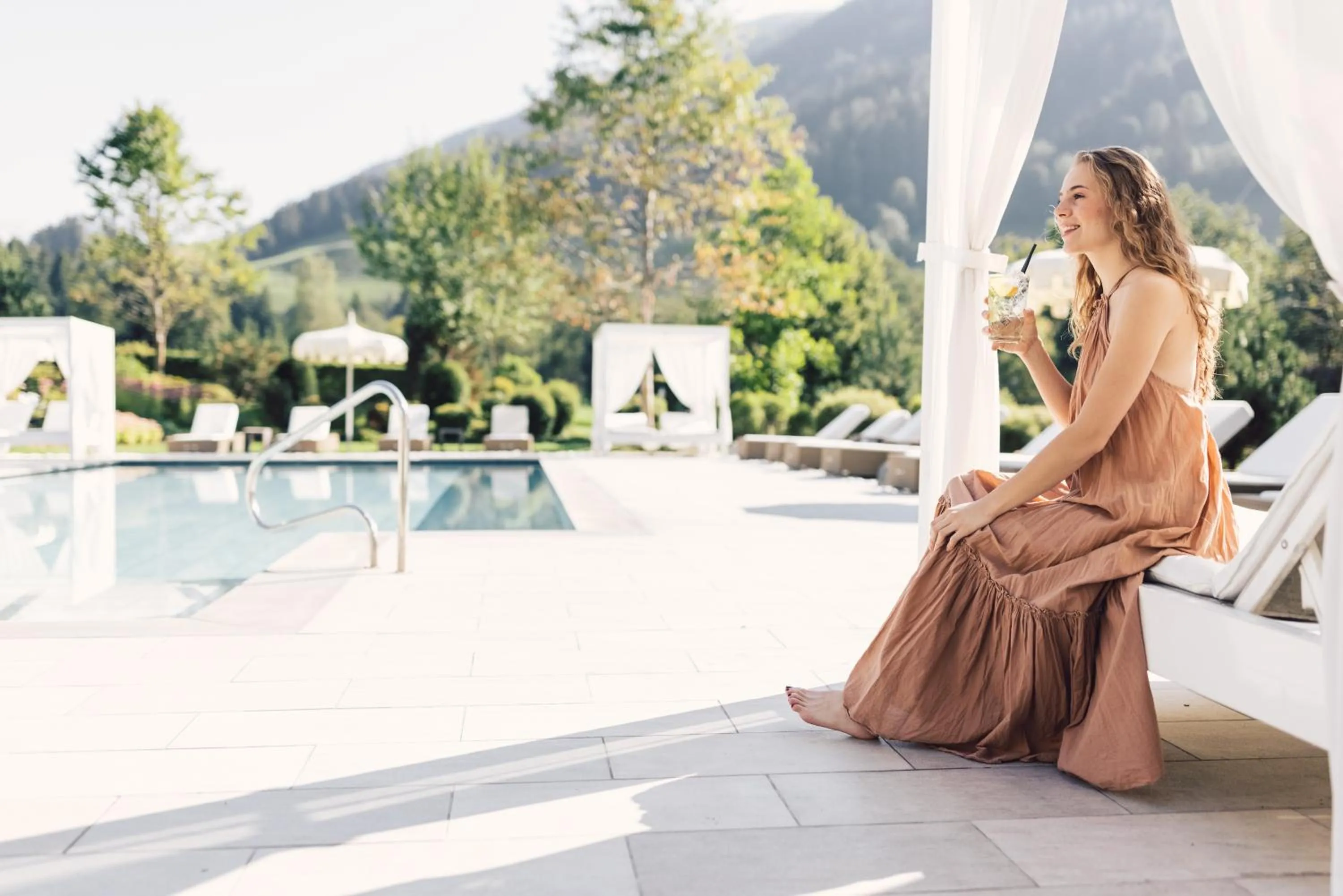People in Alpenpalace Luxury Hideaway & Spa Retreat