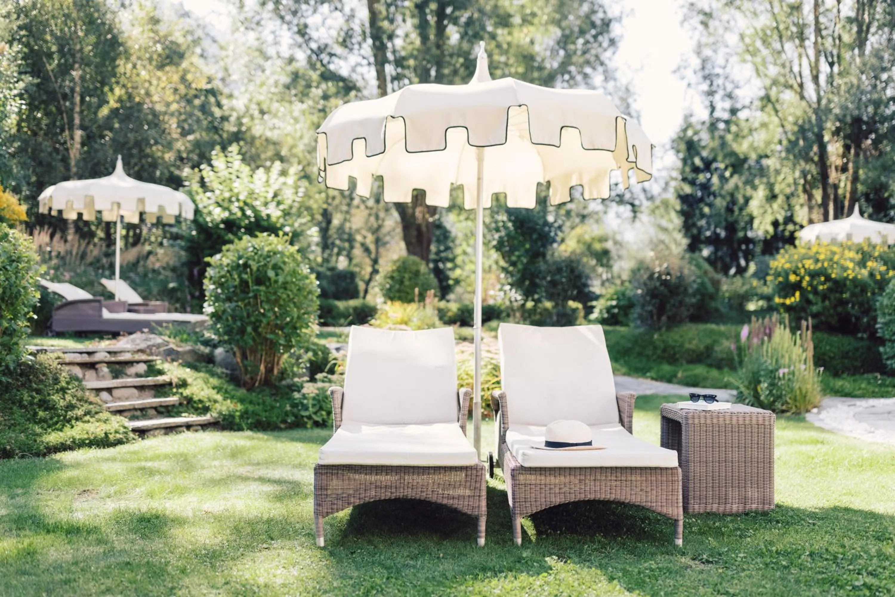 Garden in Alpenpalace Luxury Hideaway & Spa Retreat