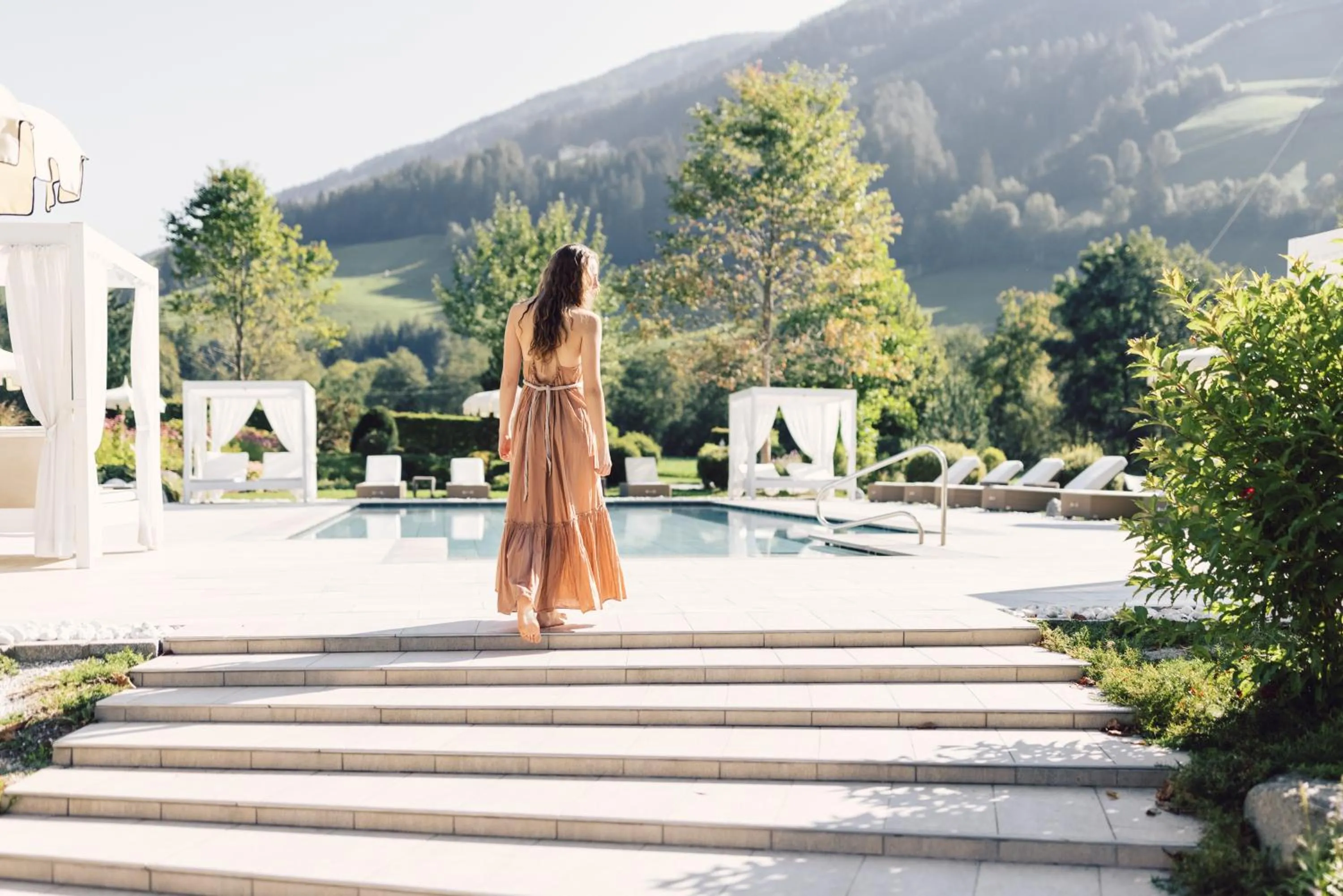 People in Alpenpalace Luxury Hideaway & Spa Retreat