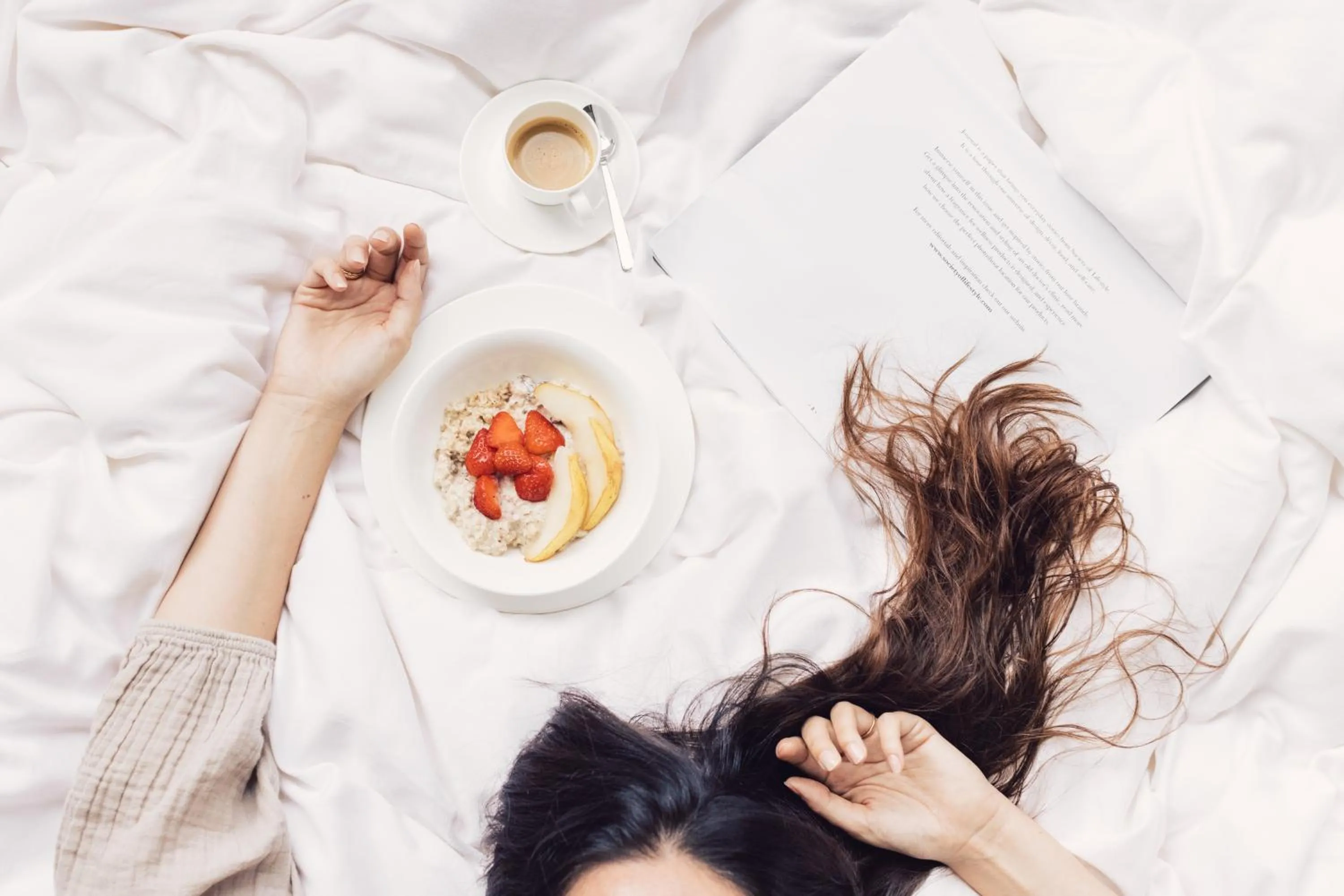 Bed in Alpenpalace Luxury Hideaway & Spa Retreat