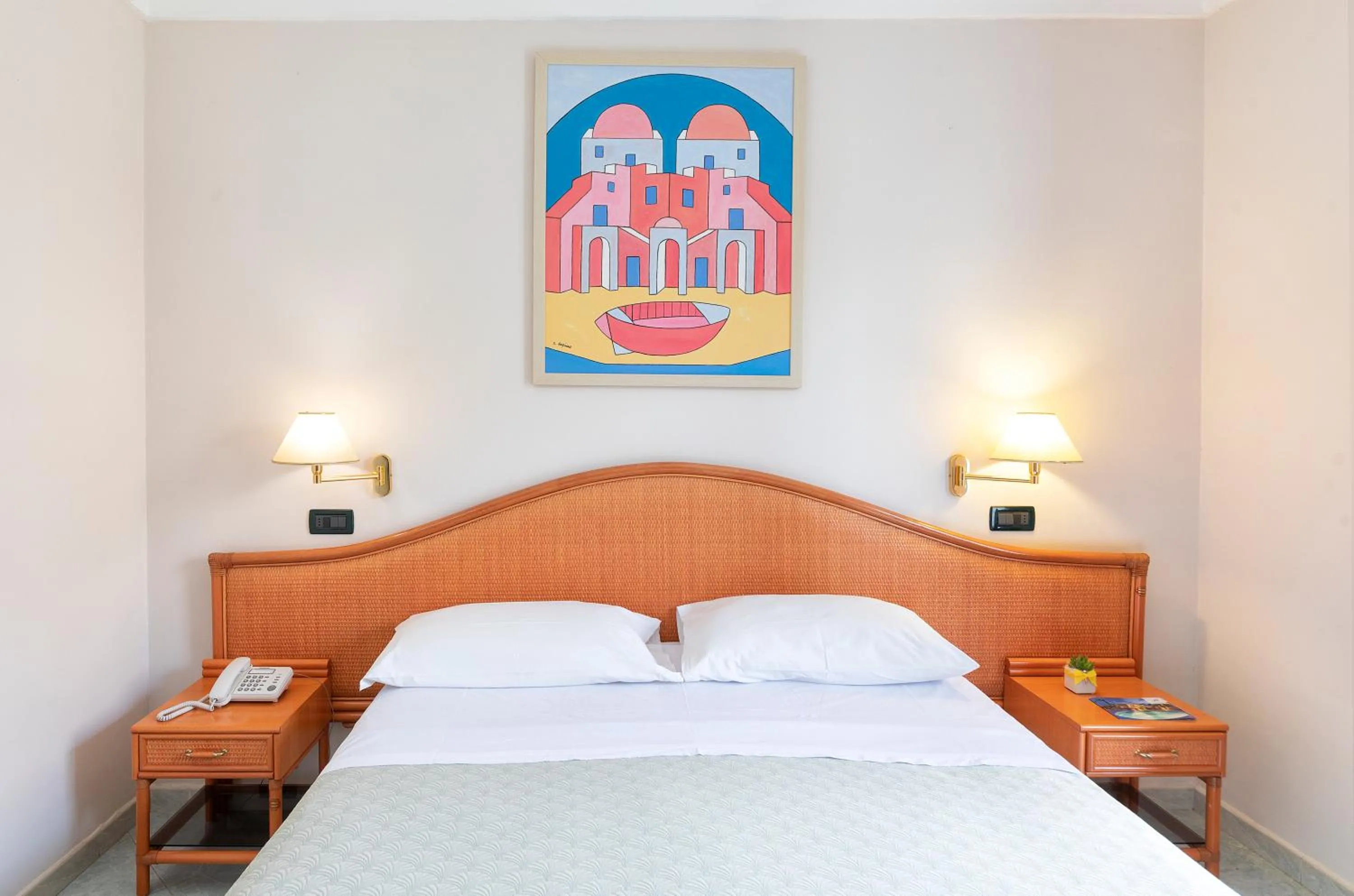 Bed in Hotel Belvedere