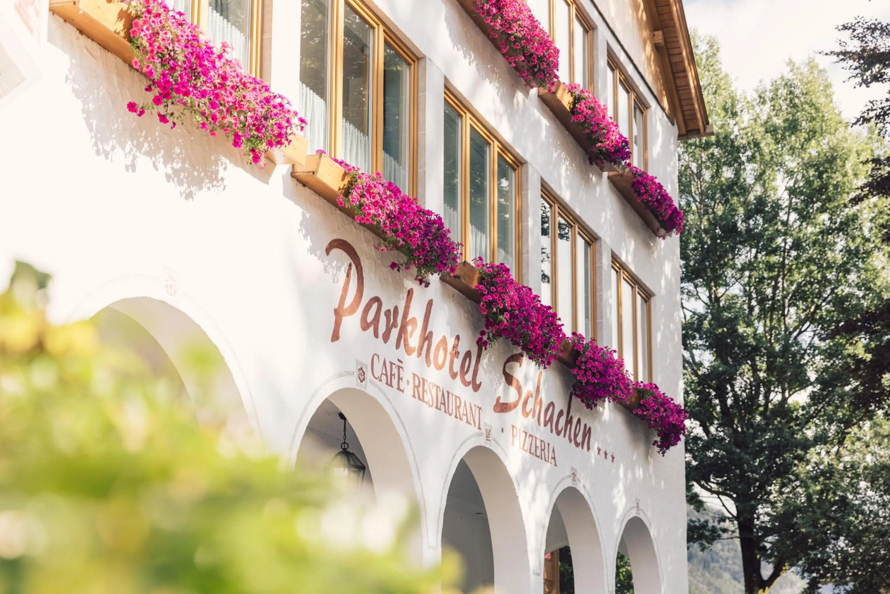 Property building in Parkhotel Schachen
