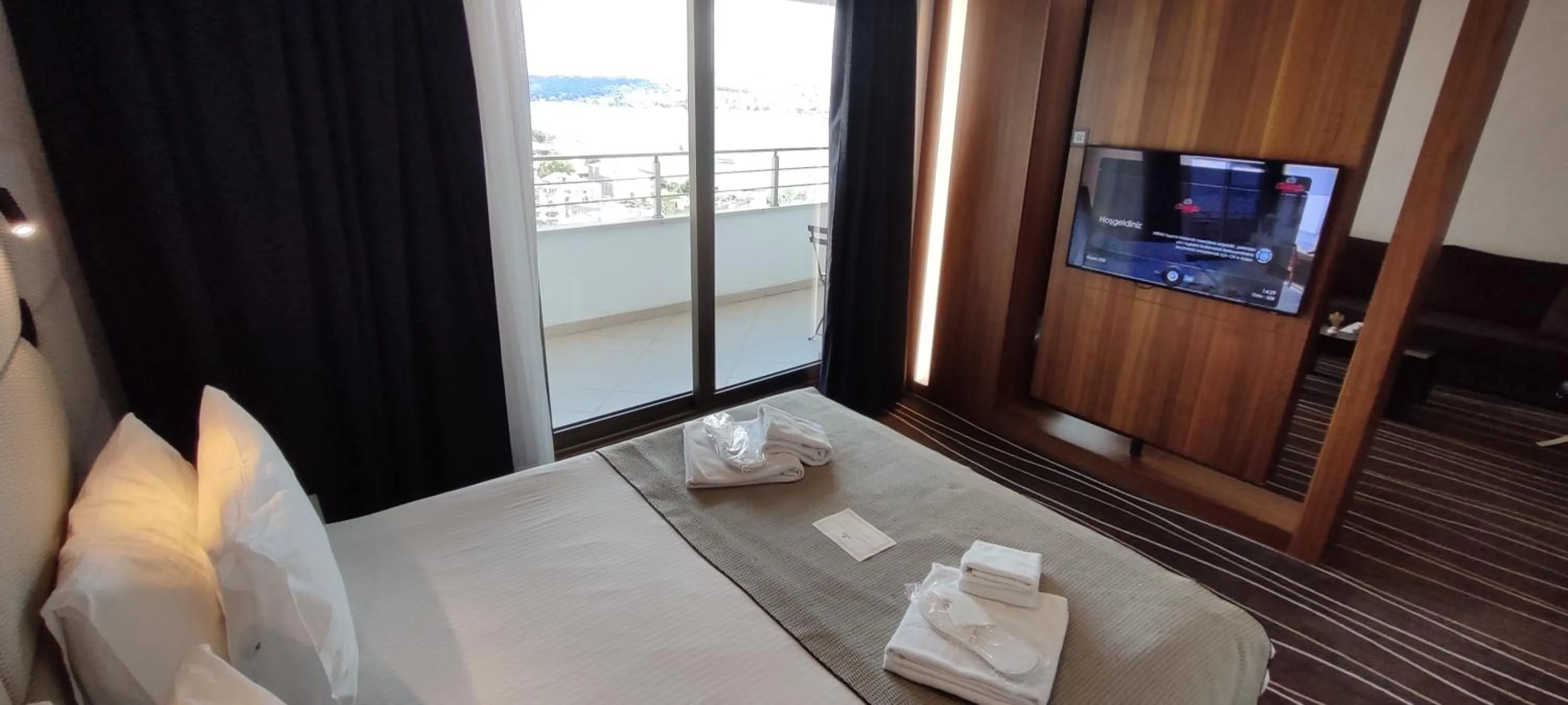 Bed in Cihangir Hotel Bosphorus