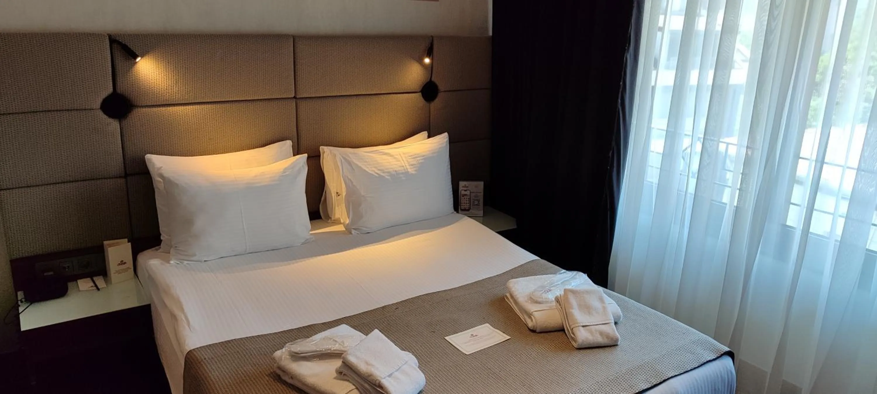 Bed in Cihangir Hotel Bosphorus