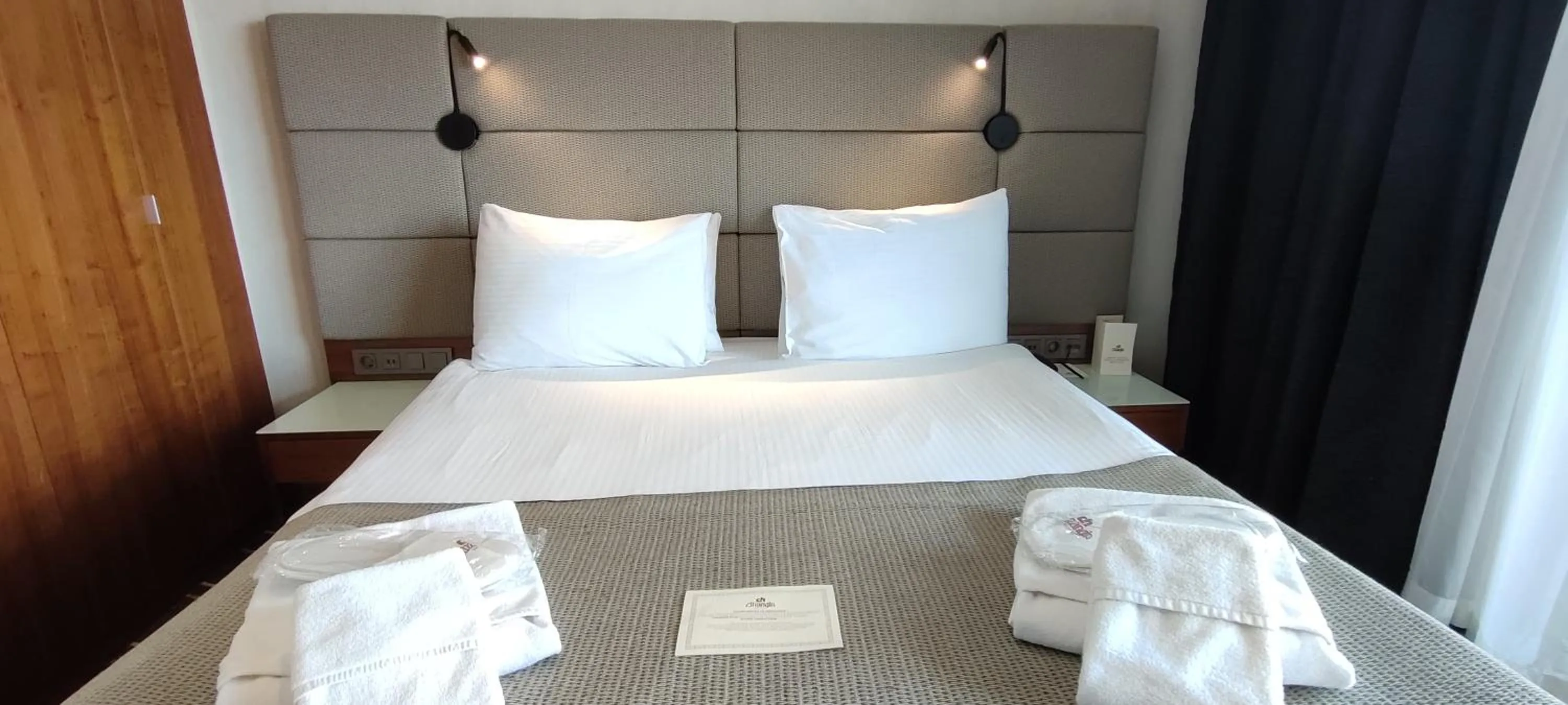 Bed in Cihangir Hotel Bosphorus