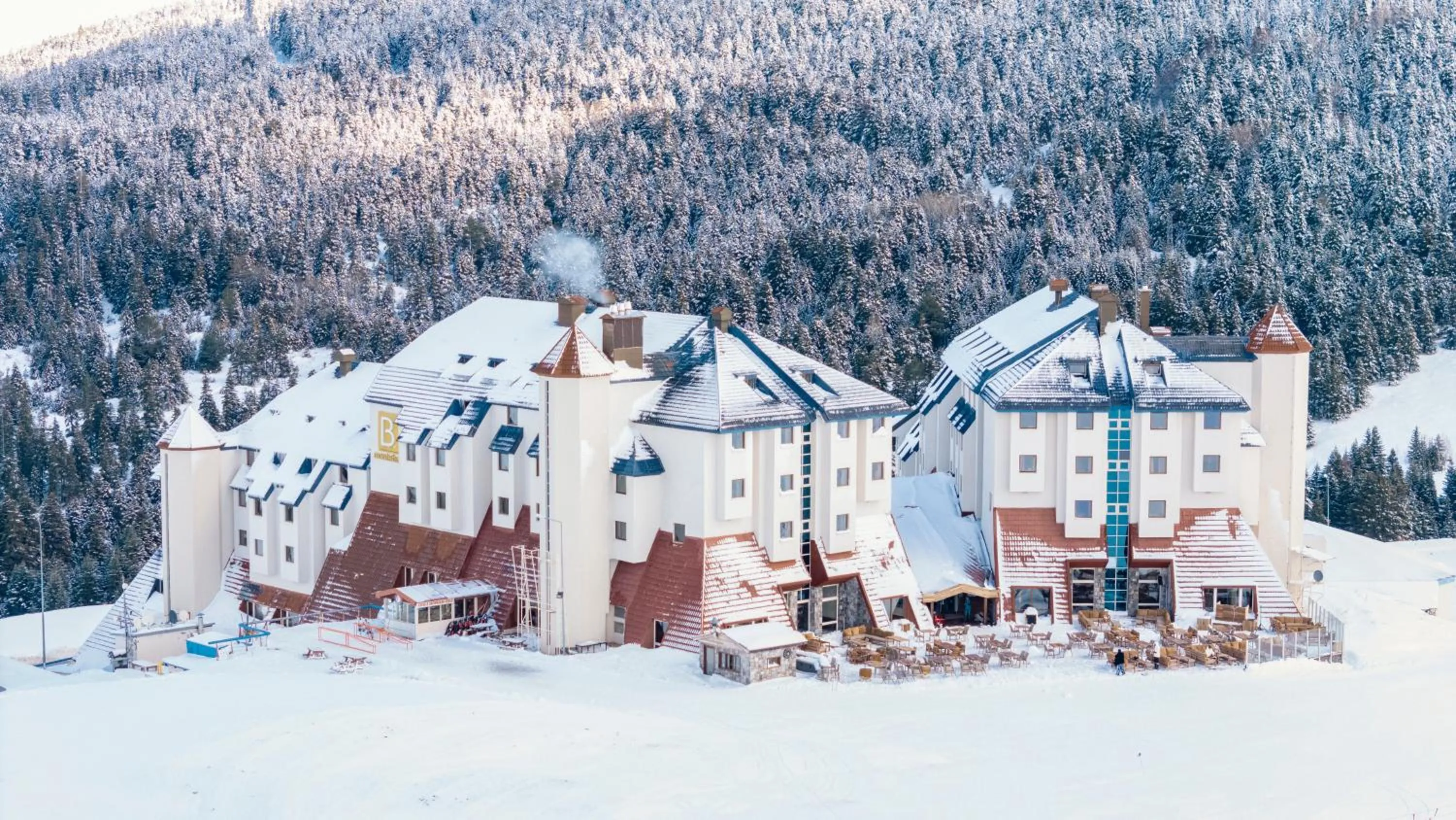 Property building in Monte Baia Uludağ - Full Board Plus