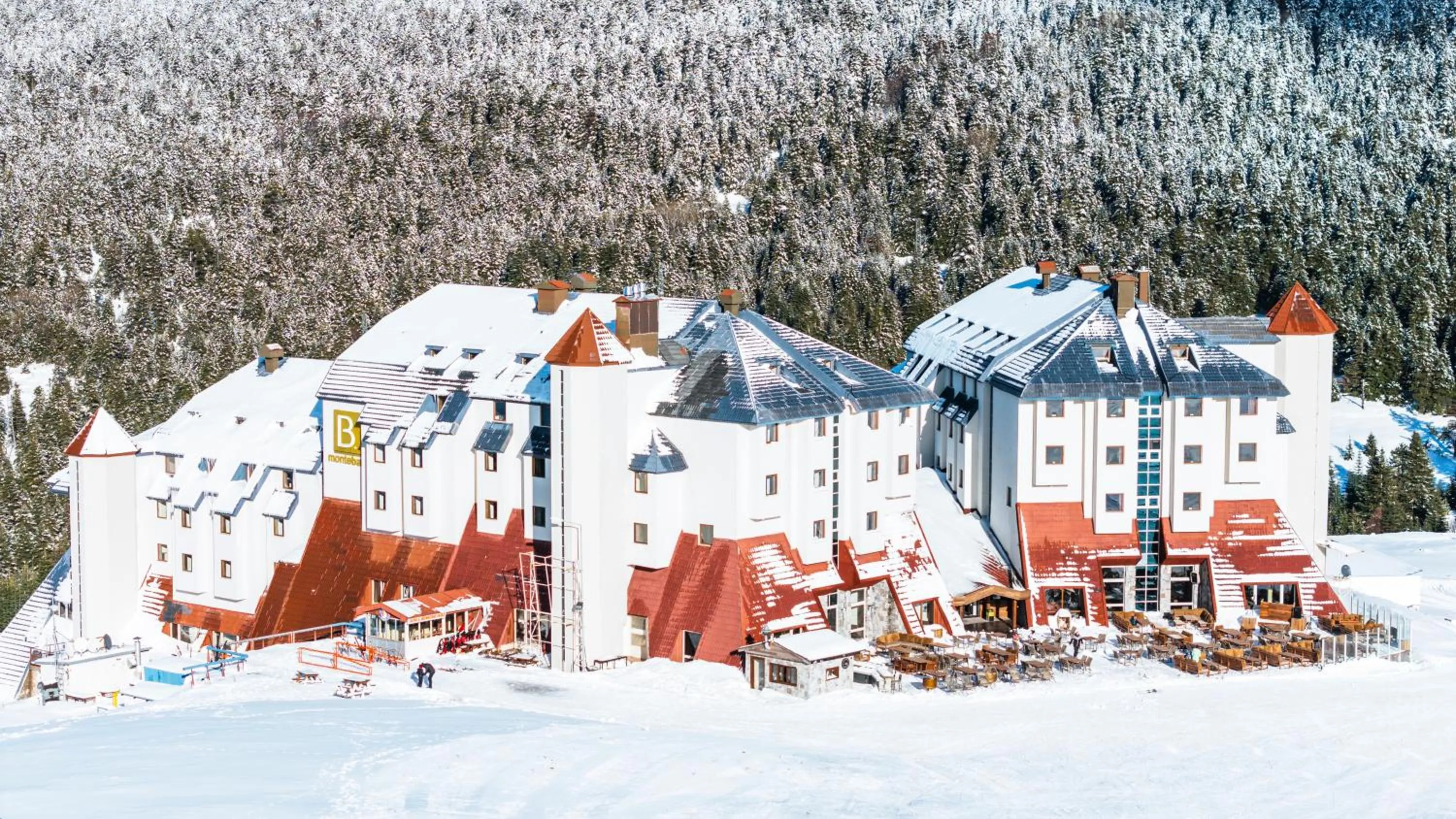 Property building in Monte Baia Uludağ - Full Board Plus