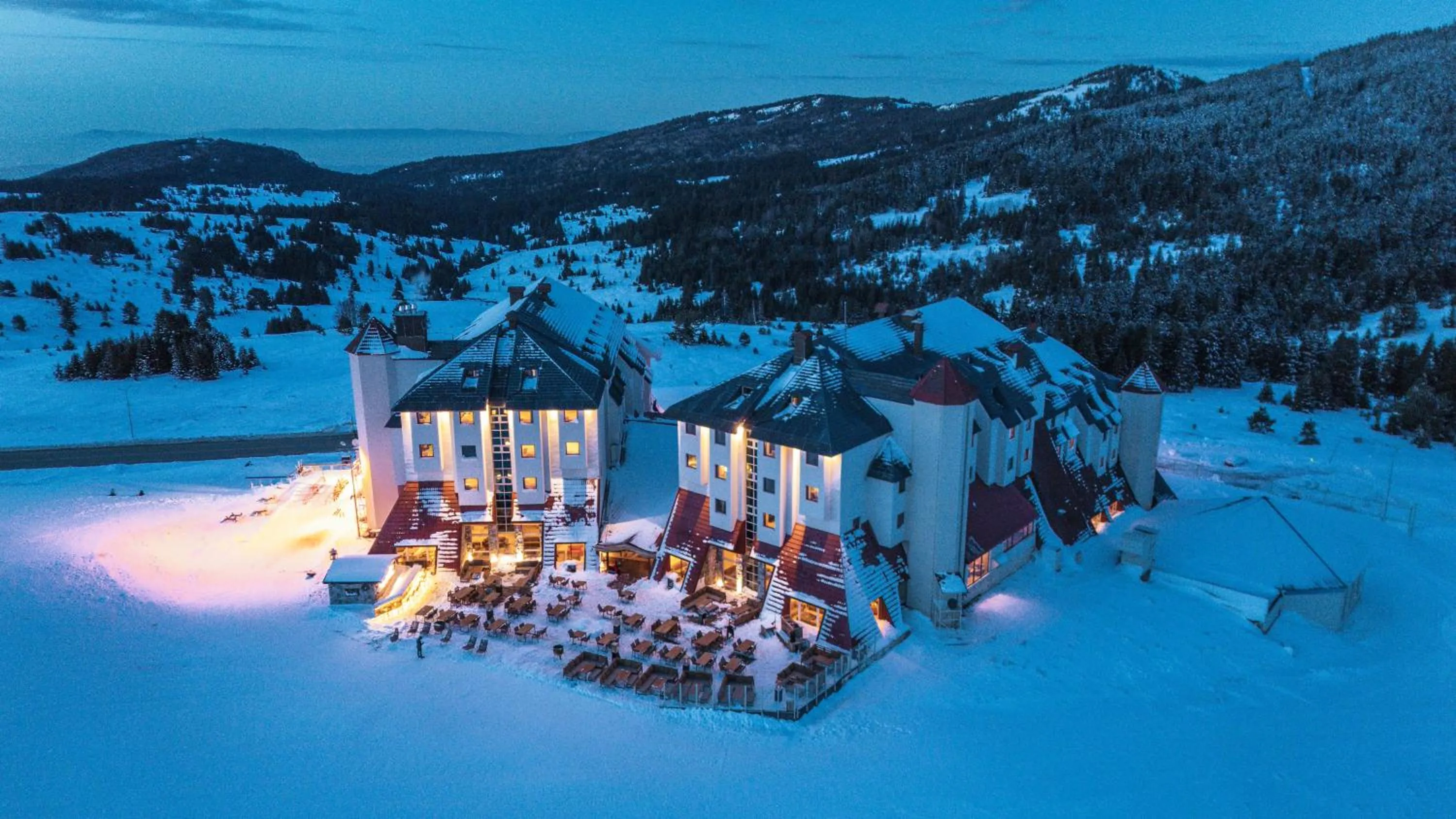 Property building in Monte Baia Uludağ - Full Board Plus