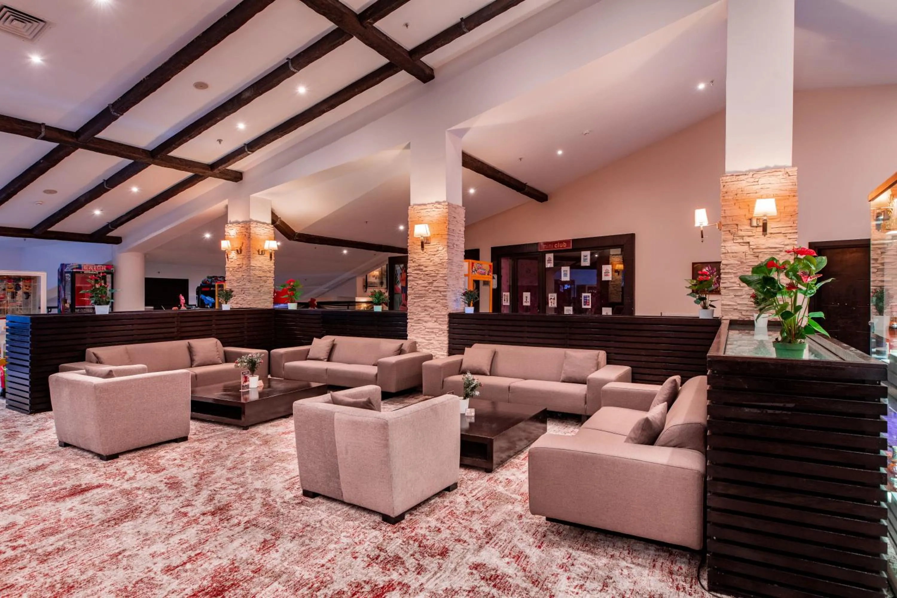 Seating area in Monte Baia Uludağ - Full Board Plus