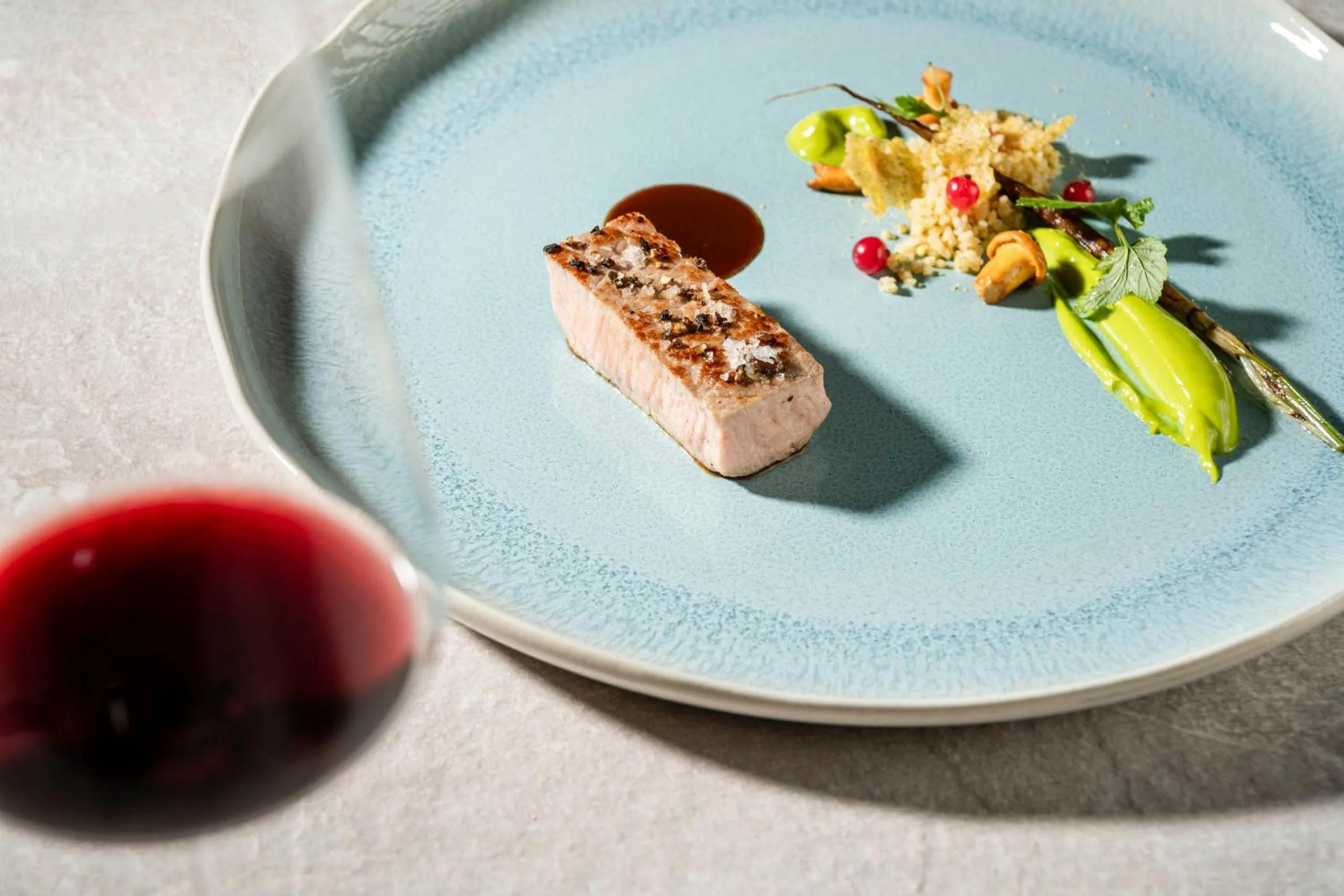 Restaurant/places to eat in Parkhotel Holzner