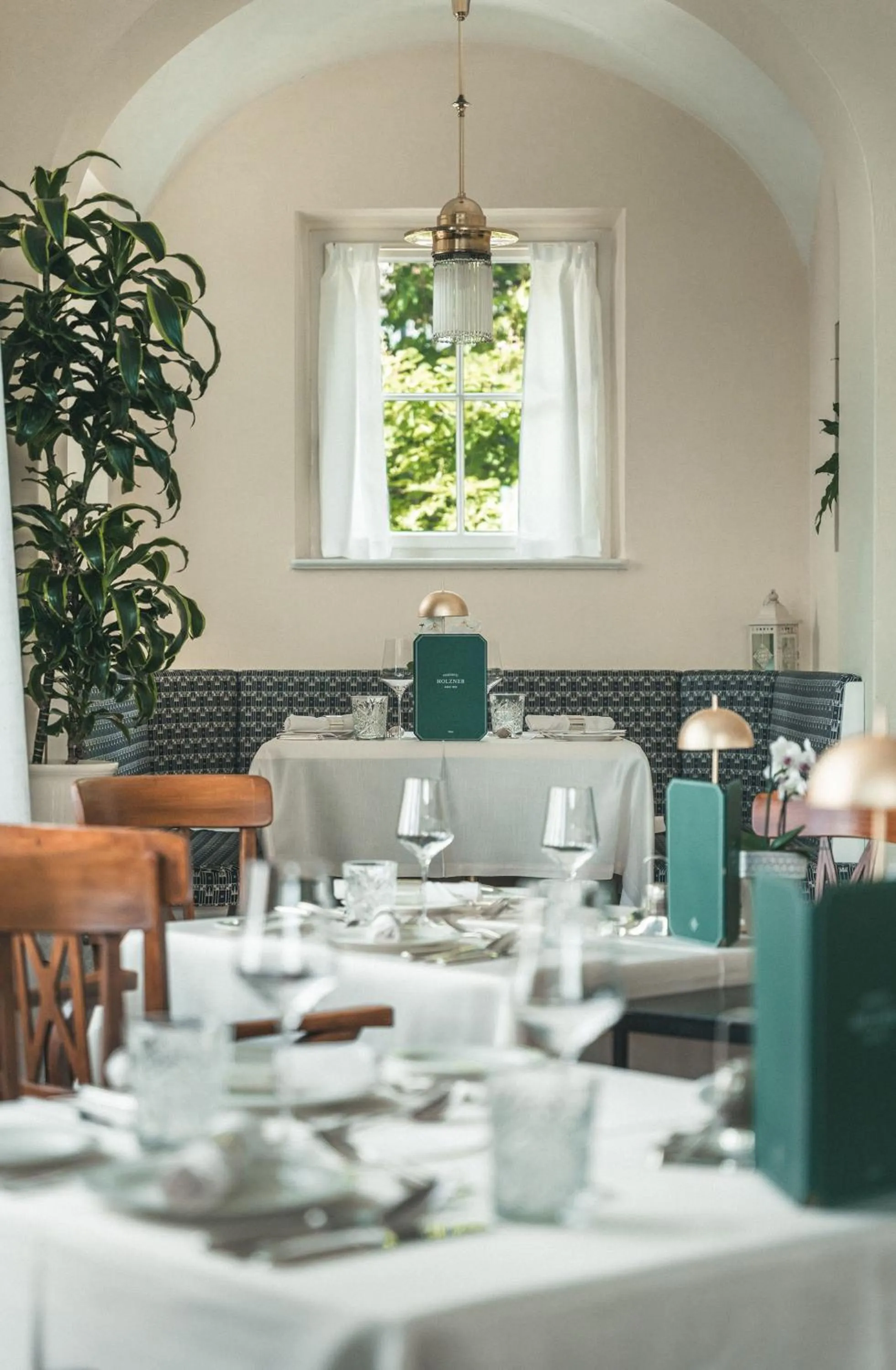 Restaurant/places to eat in Parkhotel Holzner