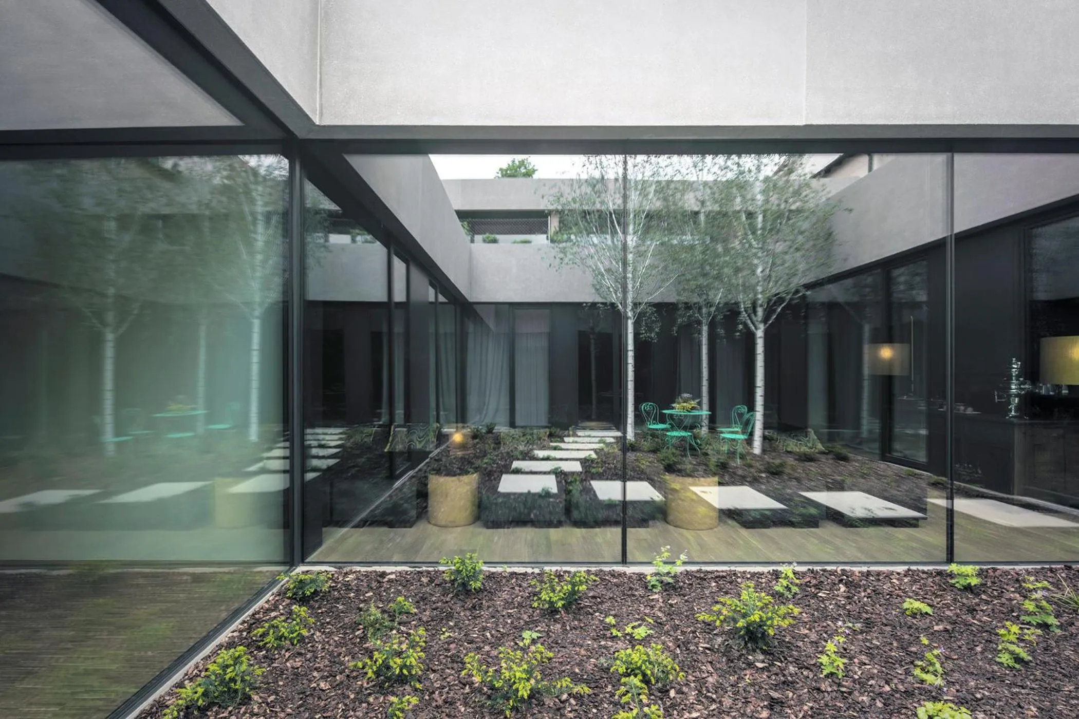 Patio in Parkhotel Holzner