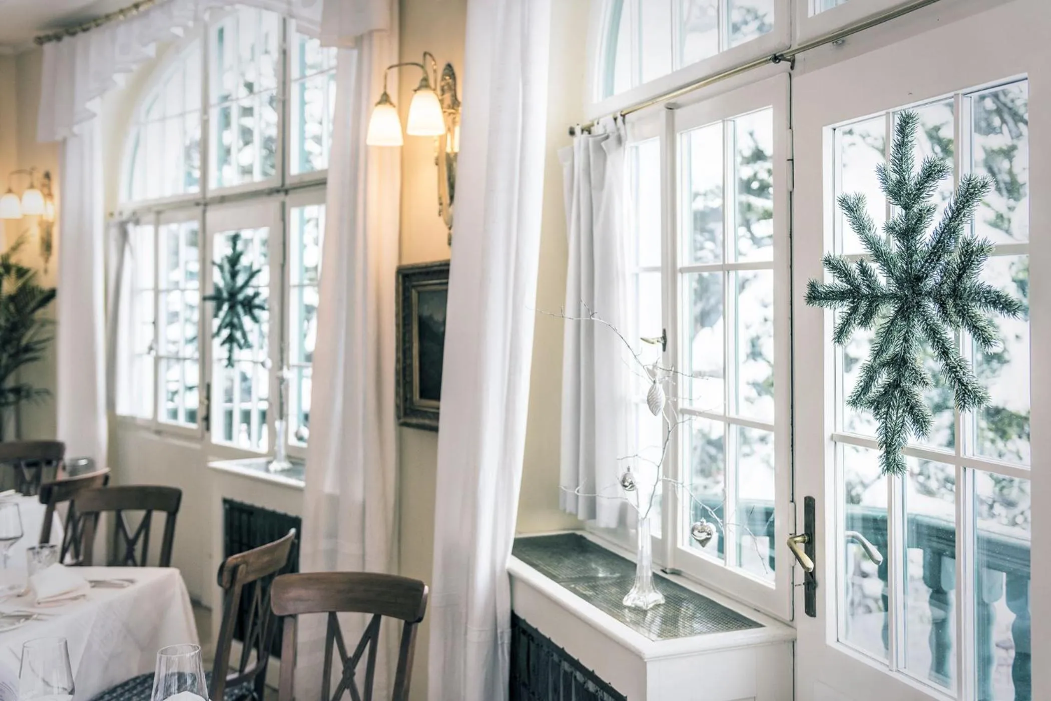 Restaurant/places to eat in Parkhotel Holzner